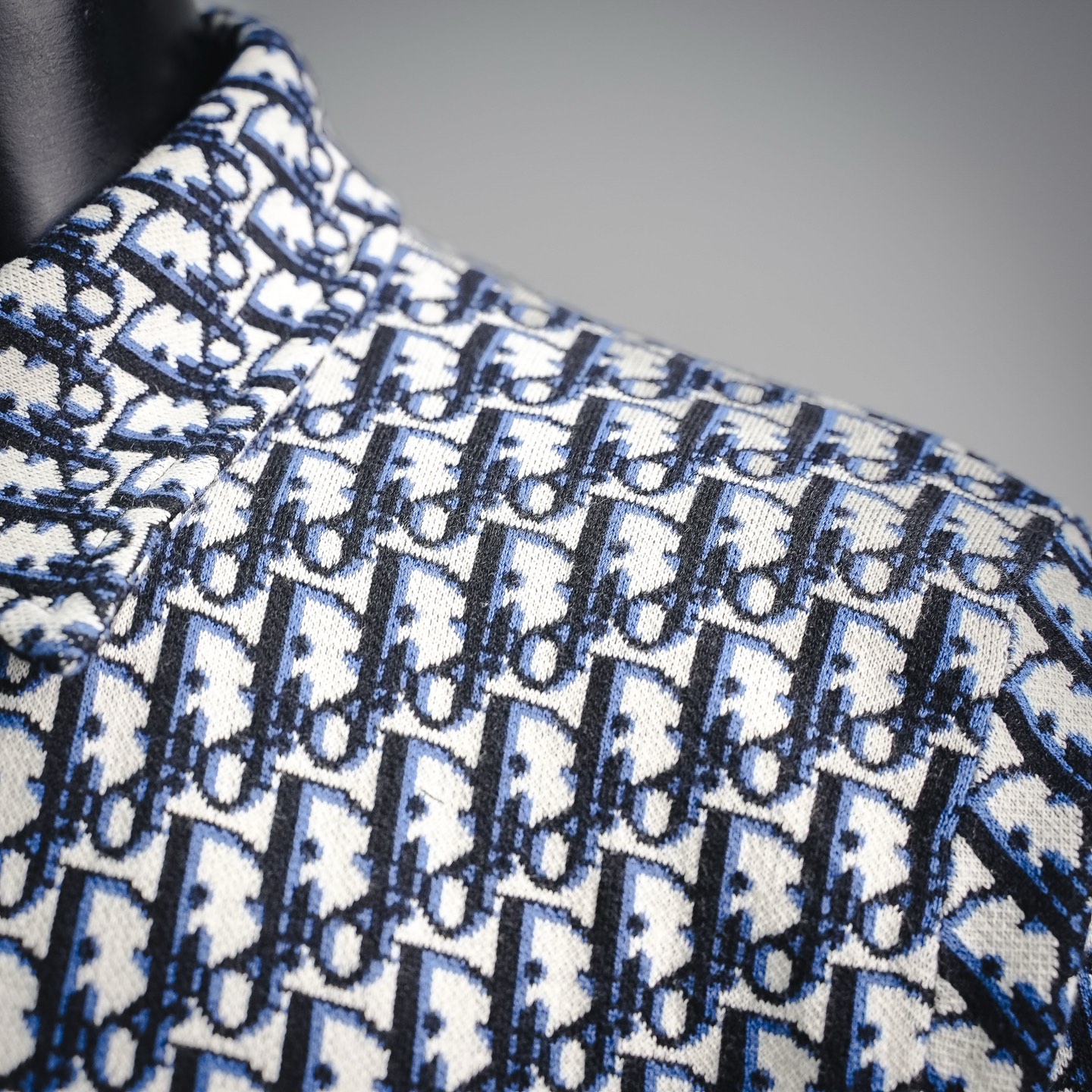 CD all-over jacquard jacket