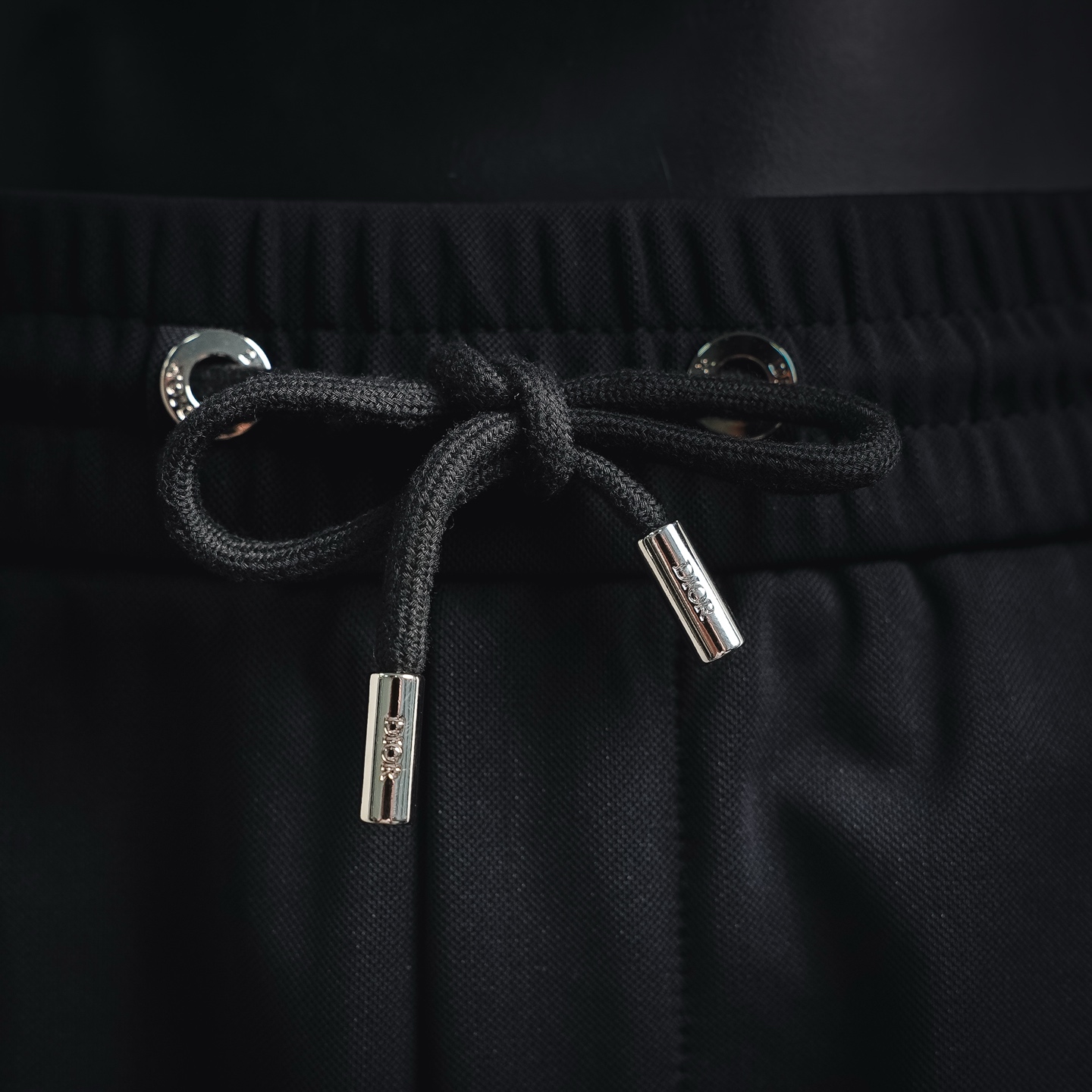 CD letter embroidered pants