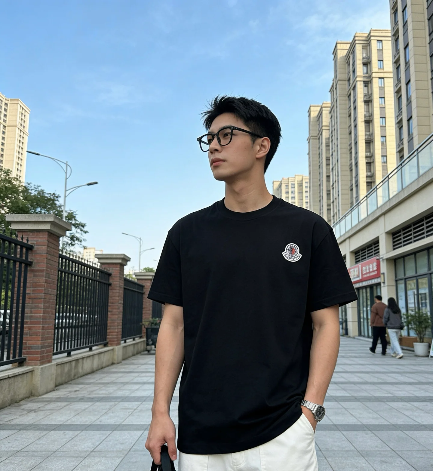 Mon embroidered t-shirt