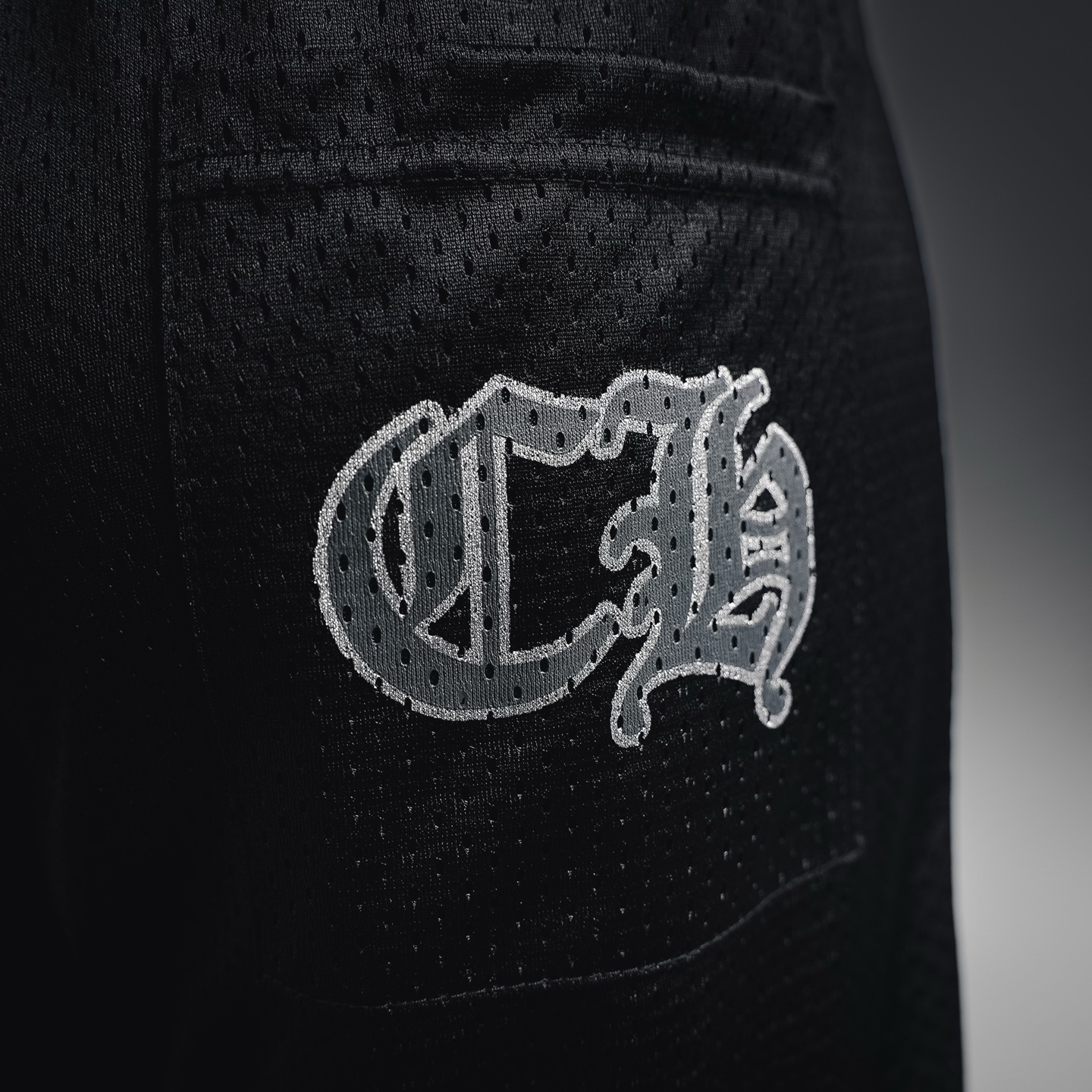 Chrome breathable mesh pants