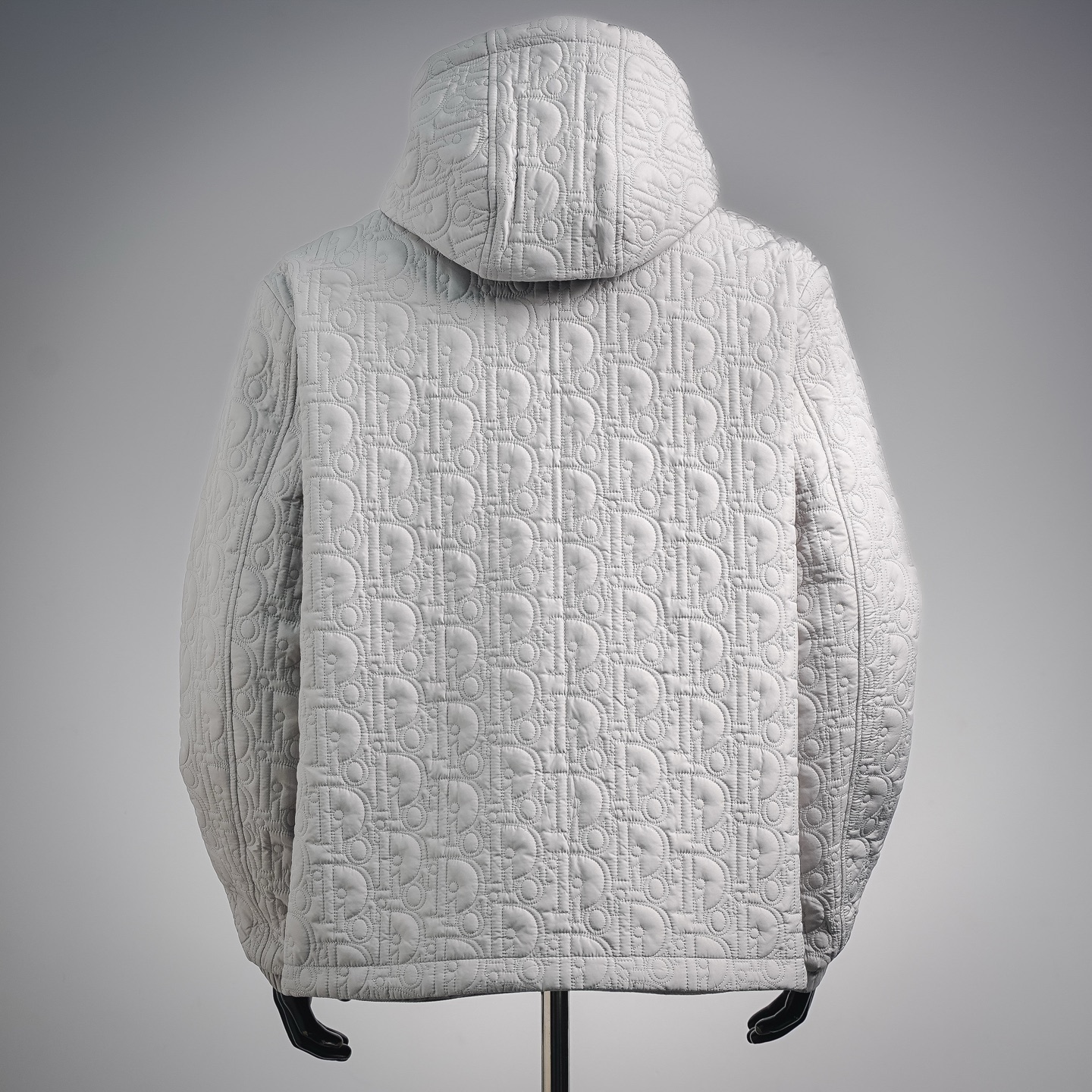 CD quilted embossed jacket