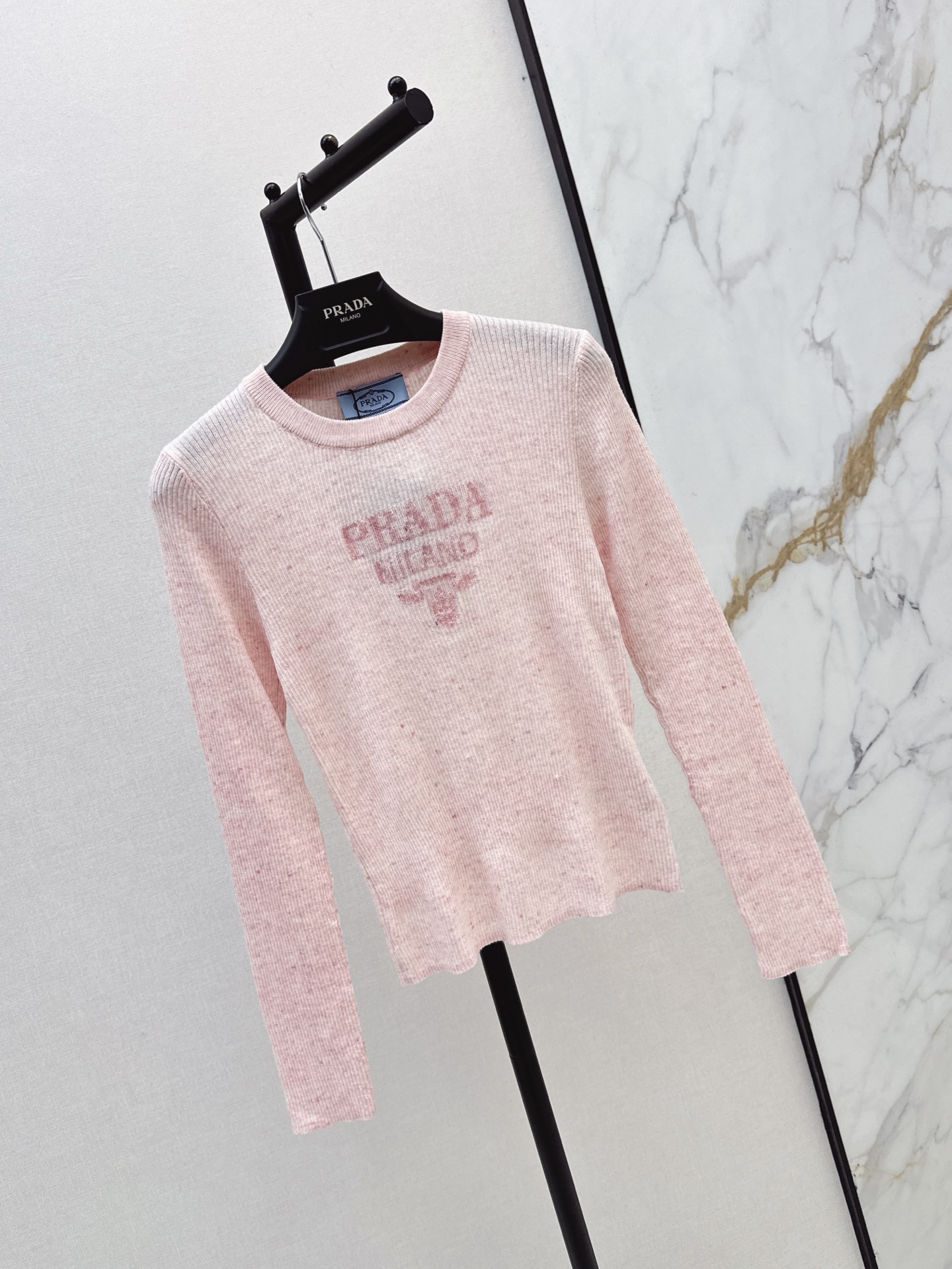 Pra 26fw jacquard basic tee