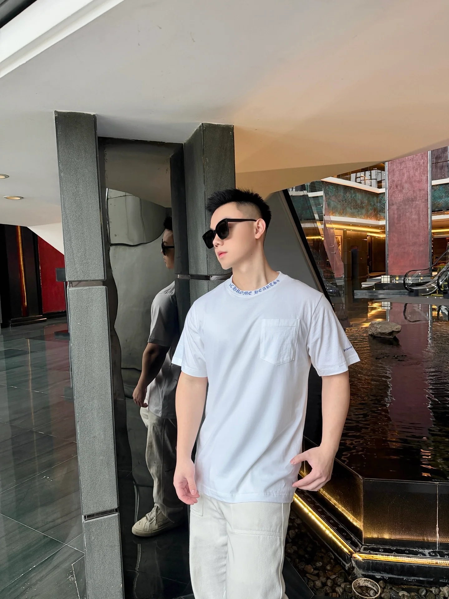 Chrome printed t-shirt