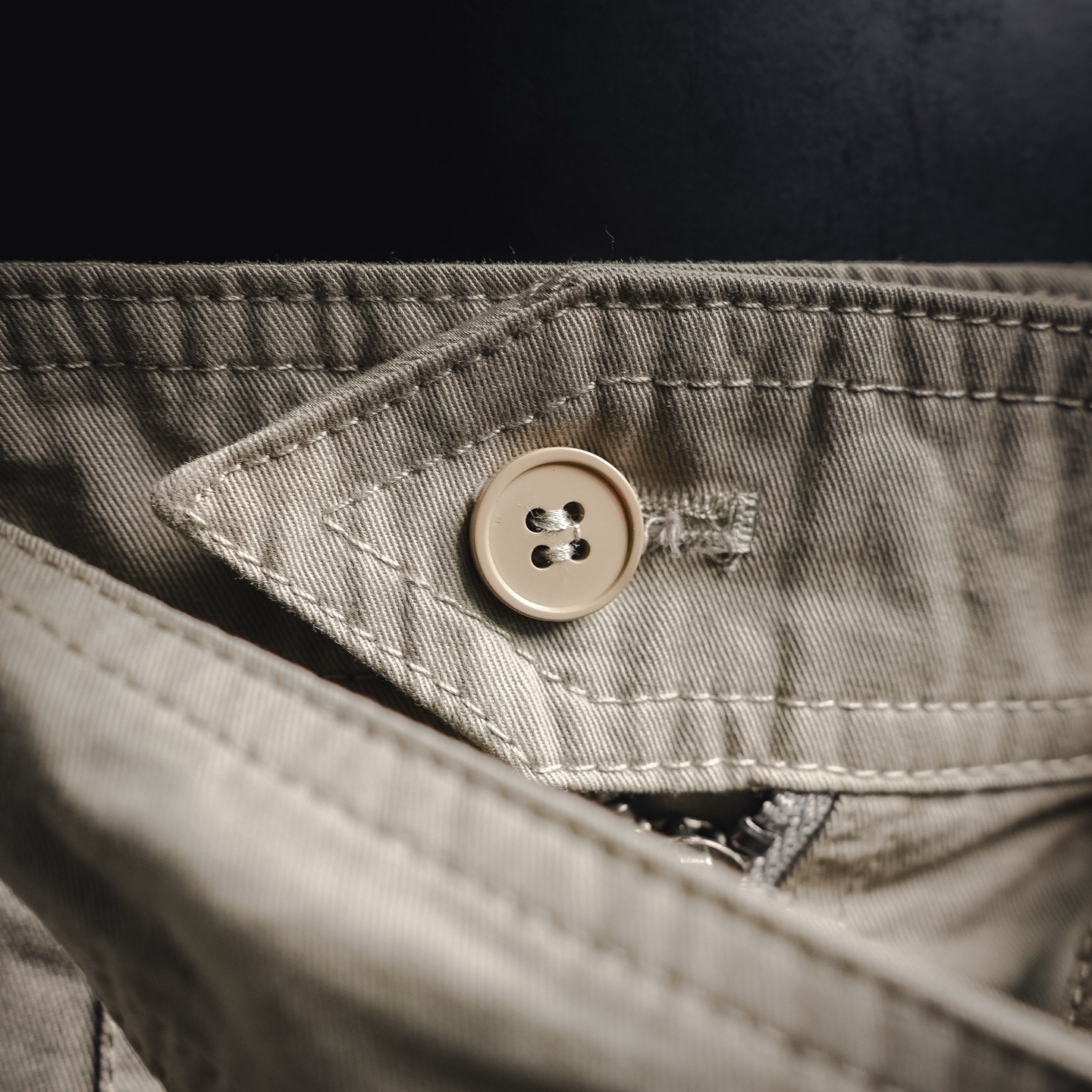 Acen dirty wash cargo pants
