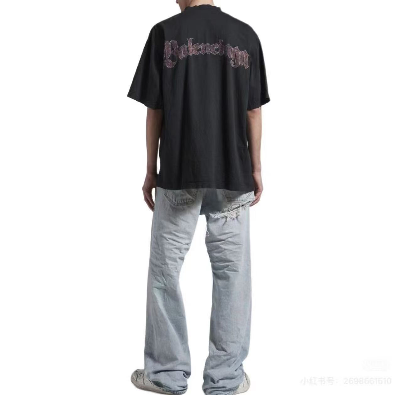 Balen printed logo t-shirt