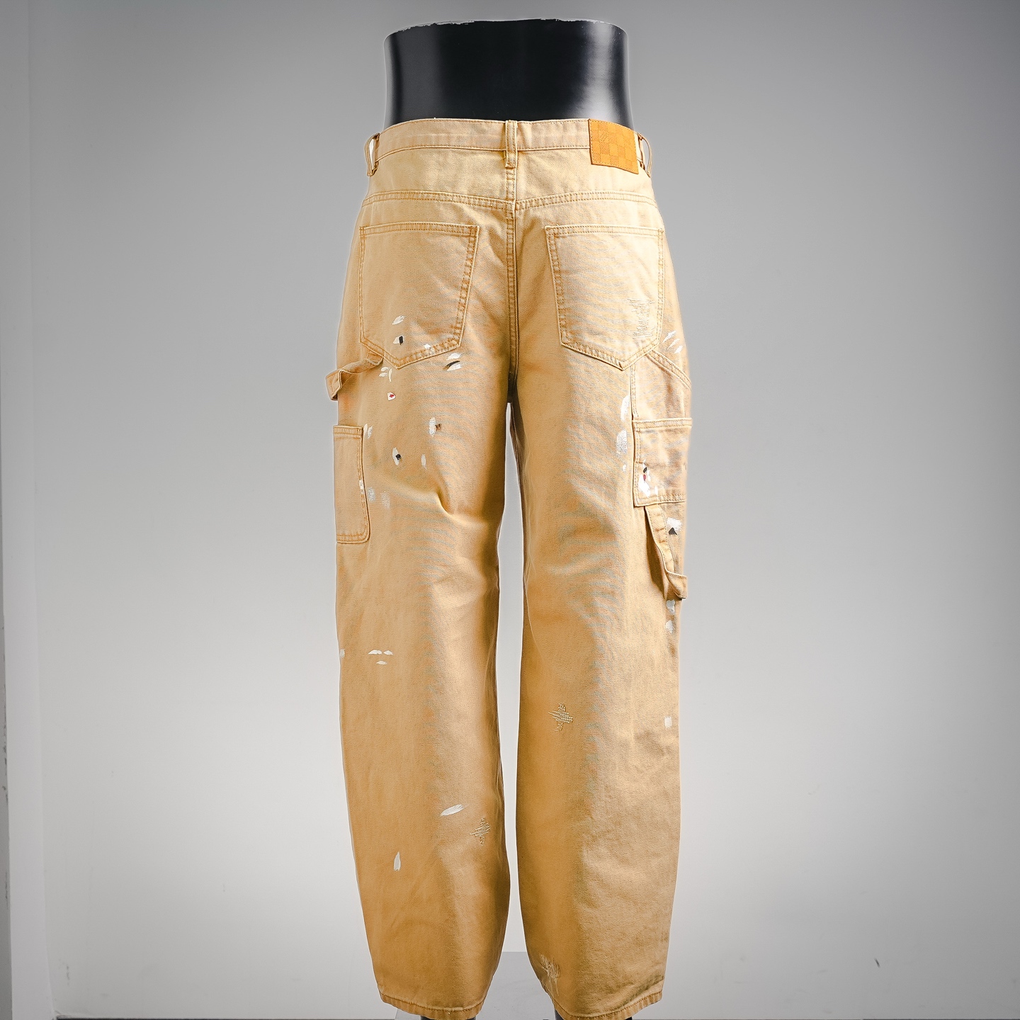 Louis graffiti printed jeans