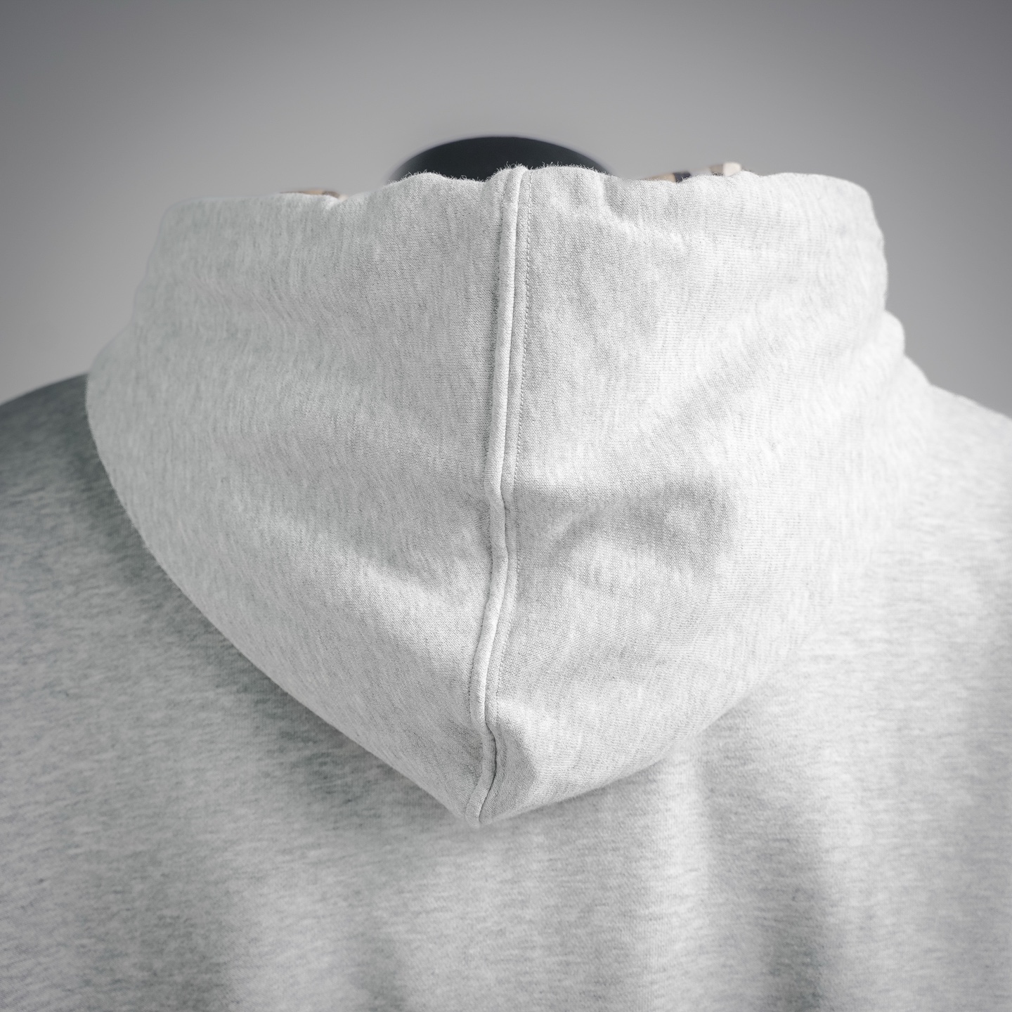 Bur zip-up embroidered hoodie