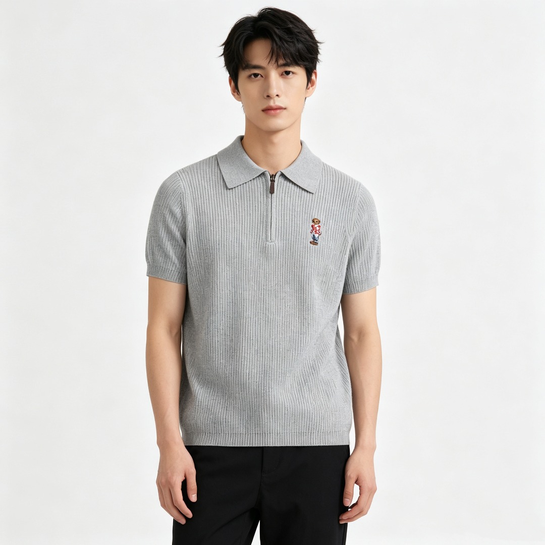 Ralph half-zip knit Polo