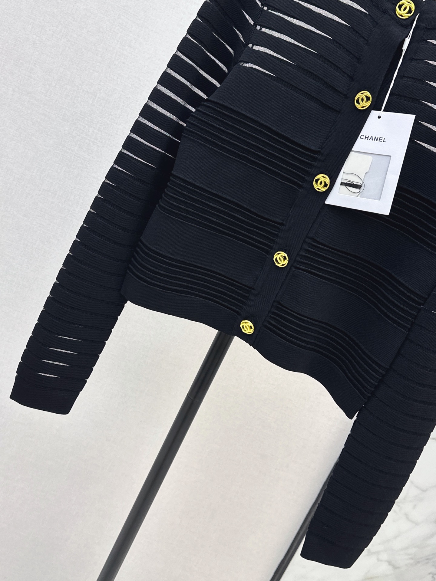 Chan 26fw jacquard crdigan