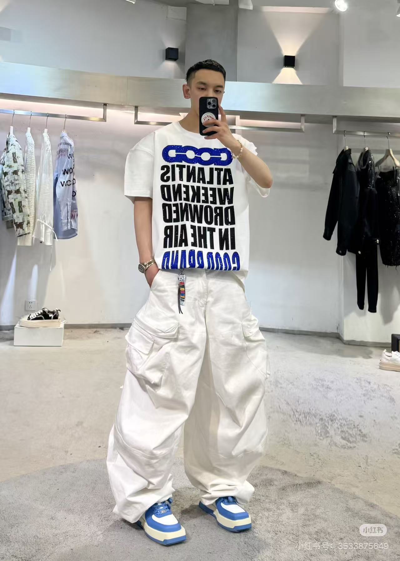 Good letter printed t-shirt