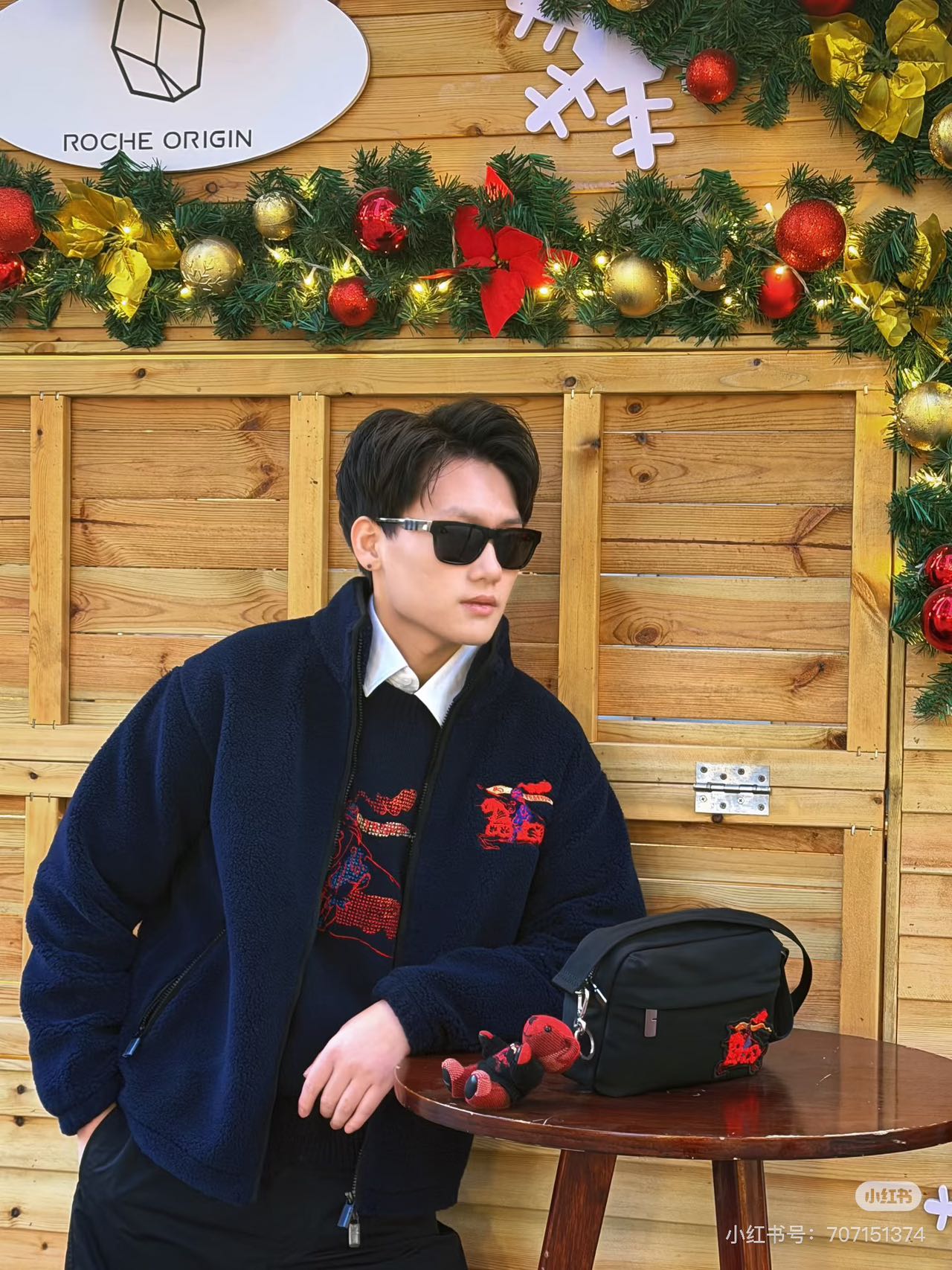 Bur flocked embroidered jacket