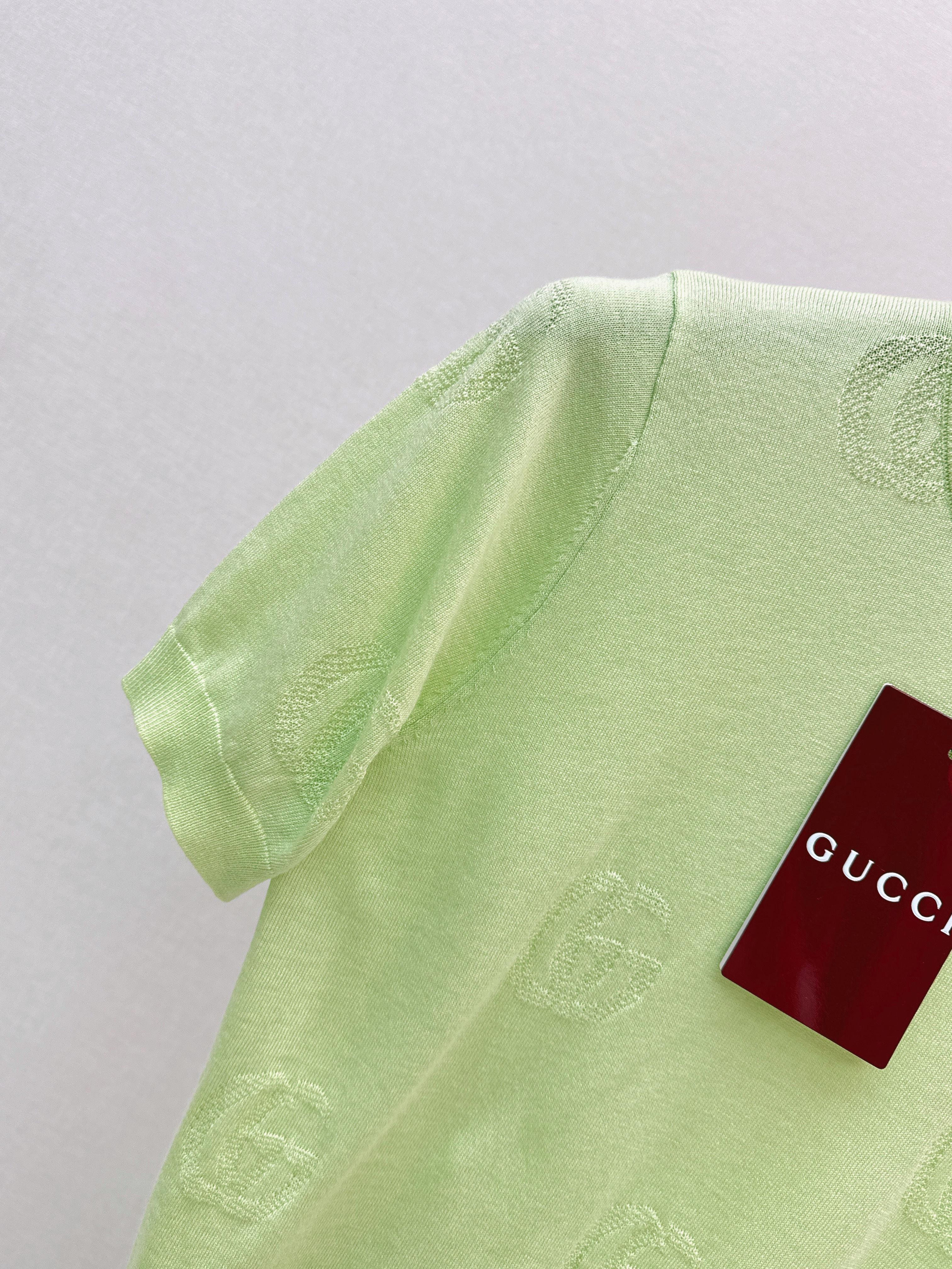 Guc 26ss jacquard sweater