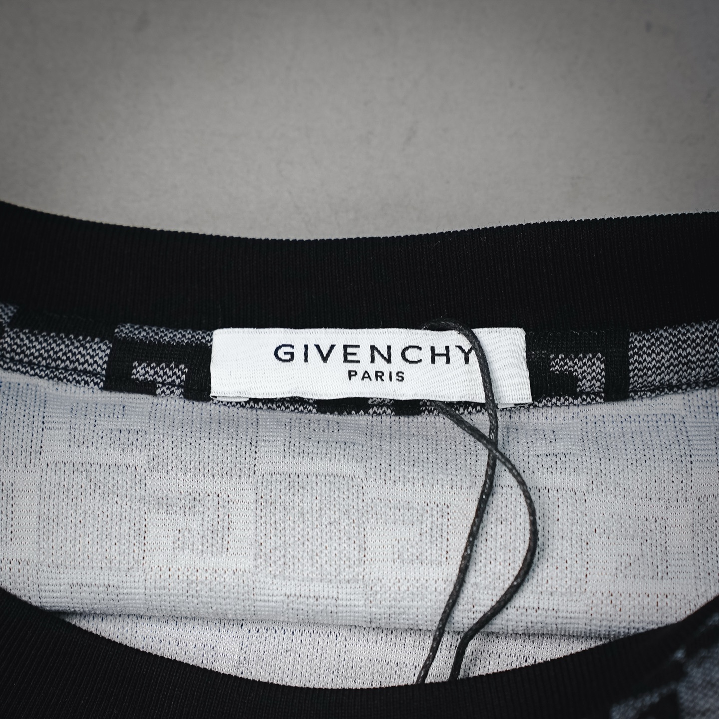 Given jacquard t-shirt