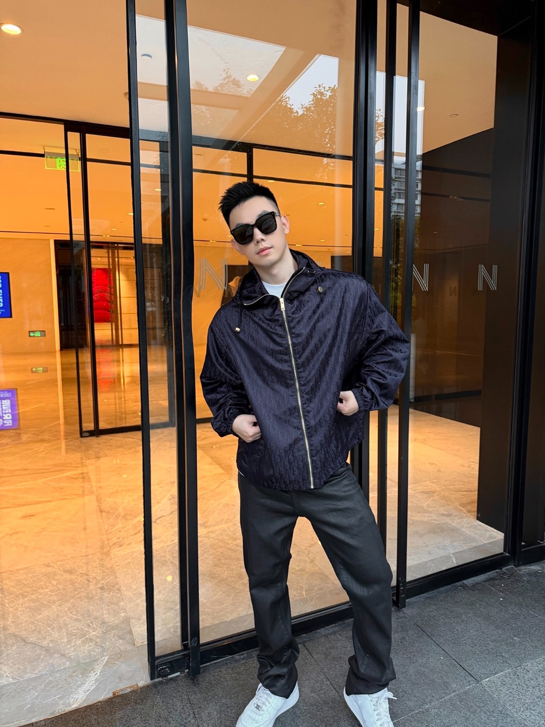 CD all-over jacket