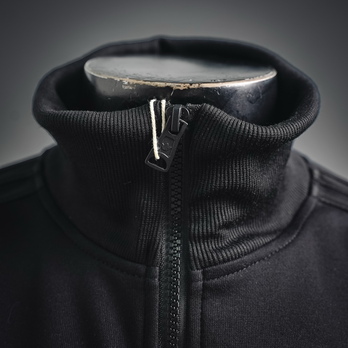 Adi stand collar zip-Up track jacket