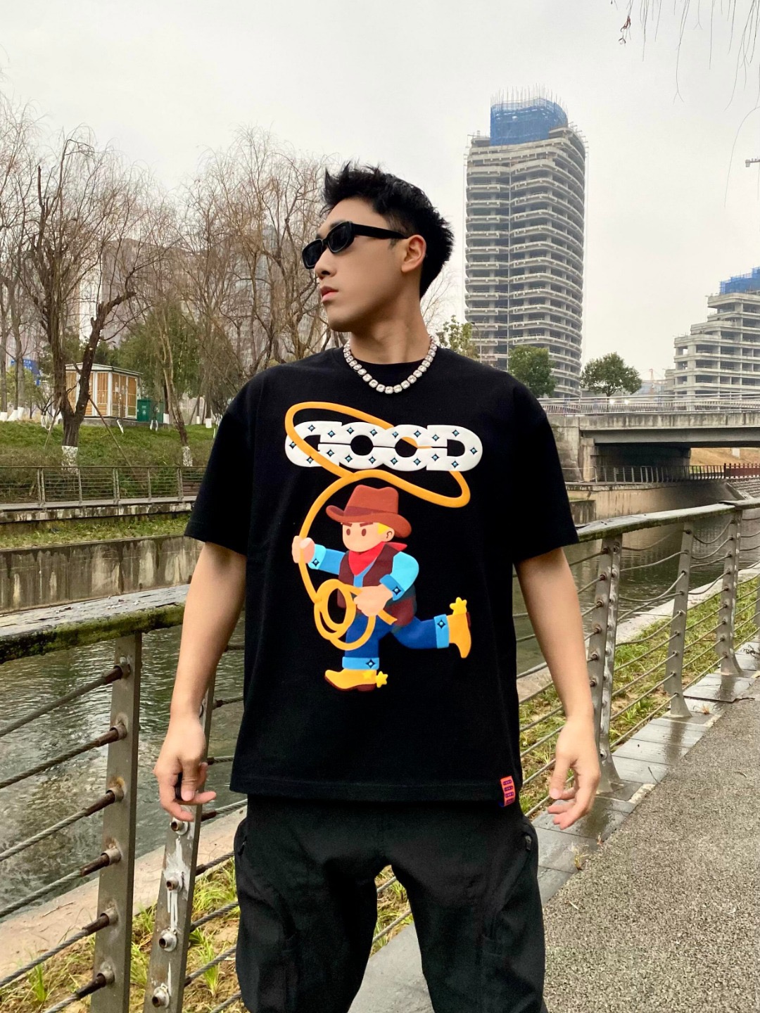 Goodbr printed t-shirt