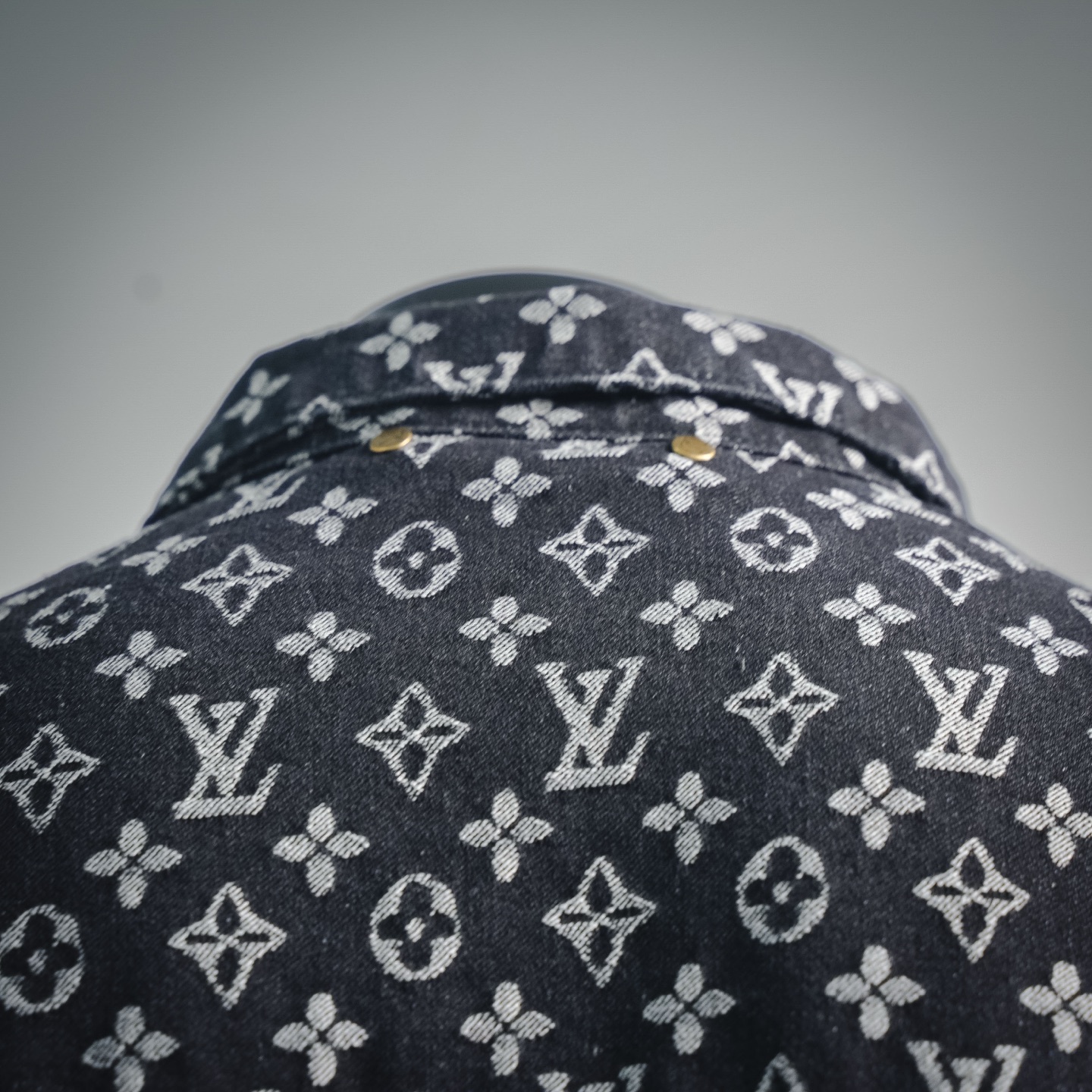 Loui print dinim jacket
