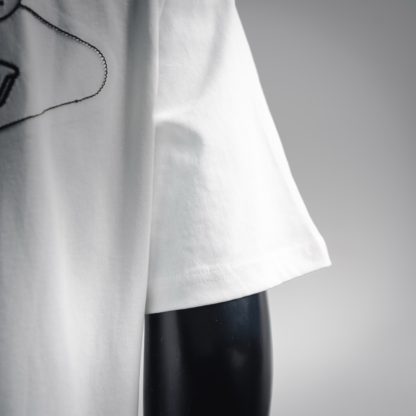 Chrome letter printed t-shirt