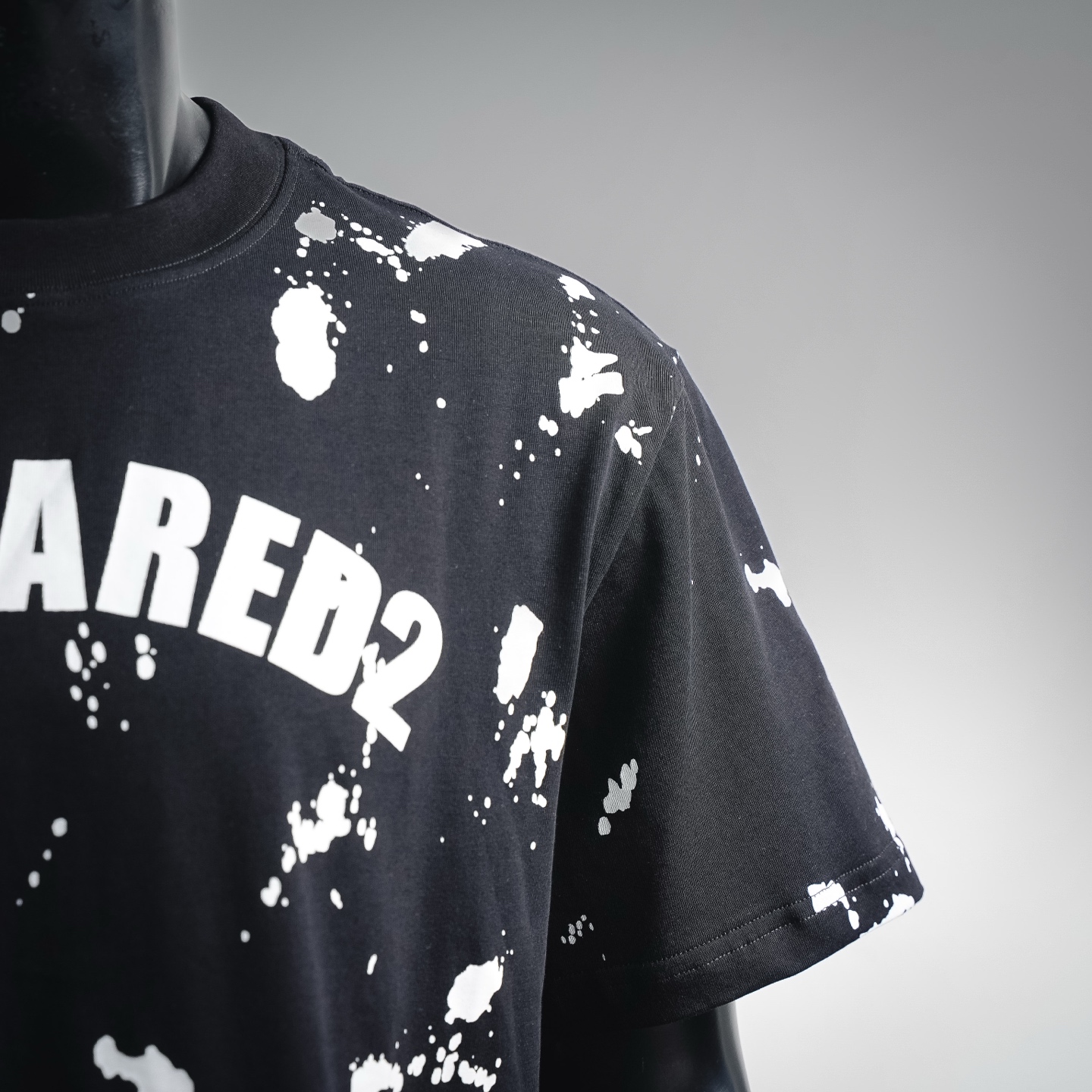 Dsqua graffiti Ink-splatter t-shirt