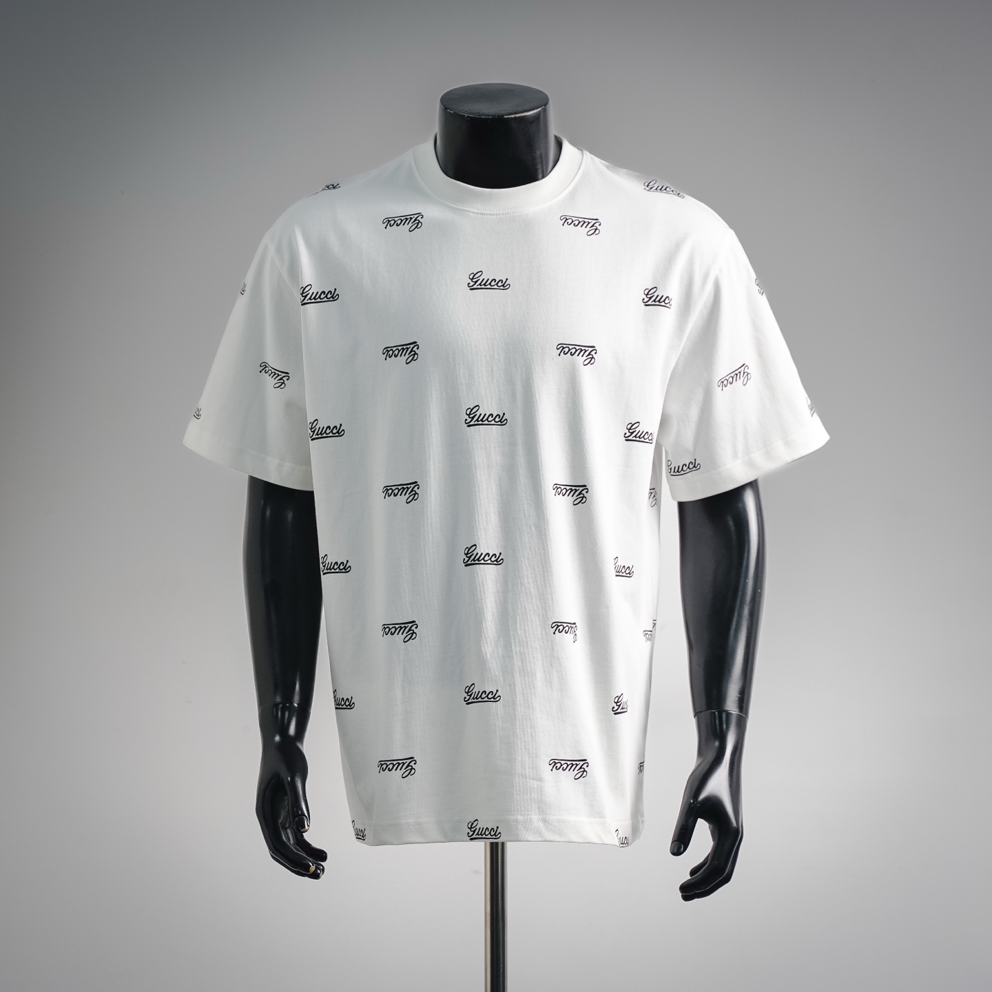 Guc all-over logo t-shirt