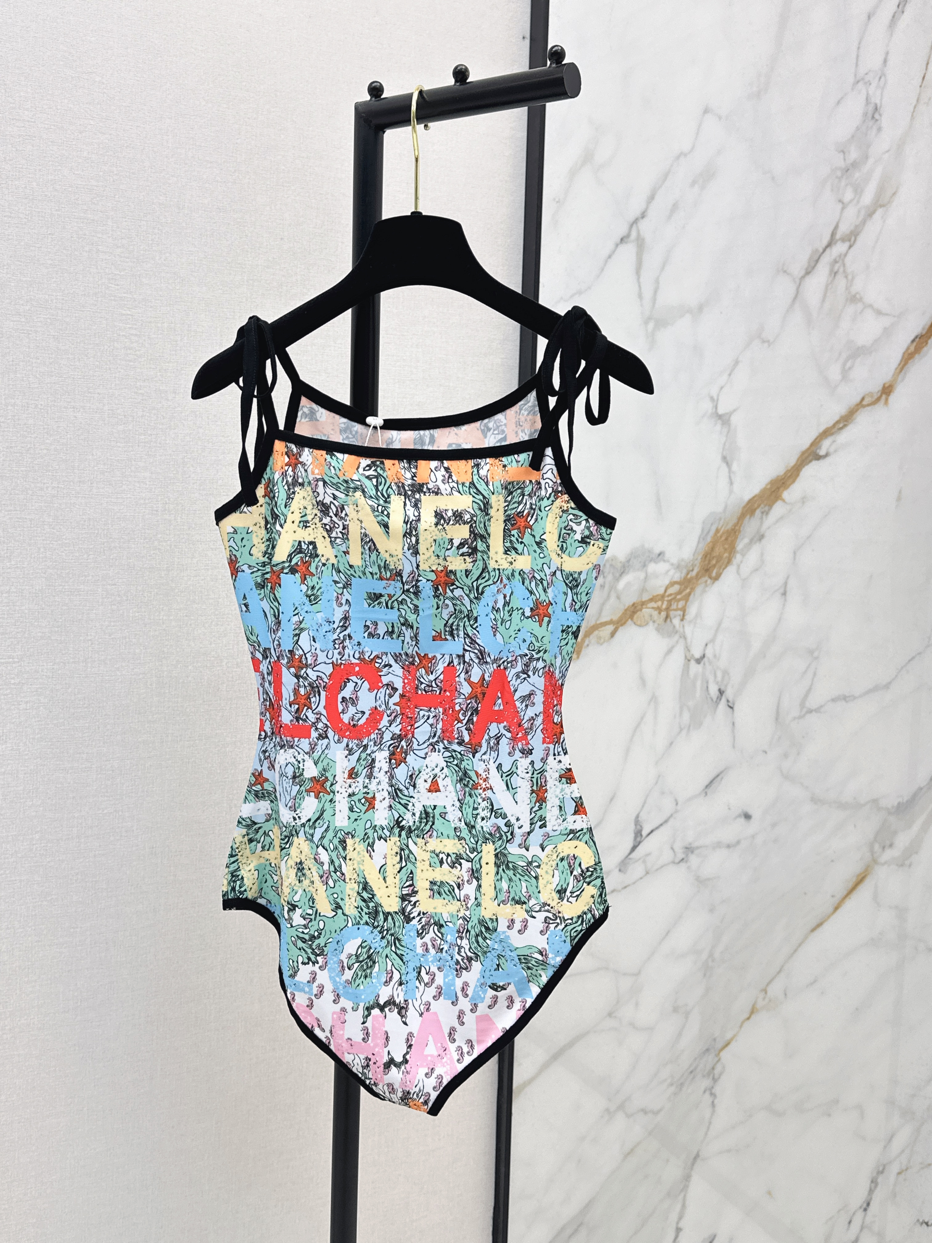 Chan 26ss tie-strap swimsuit