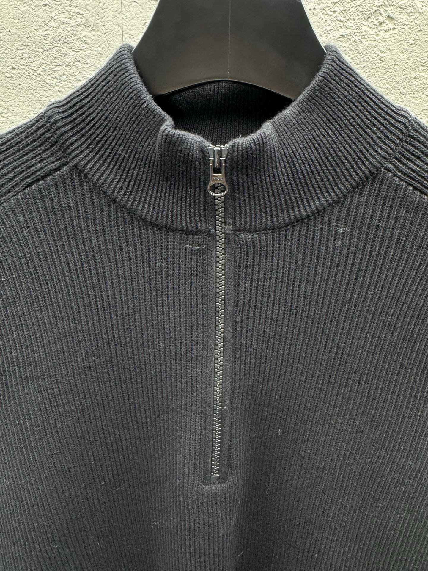 Stone logo badge sweater