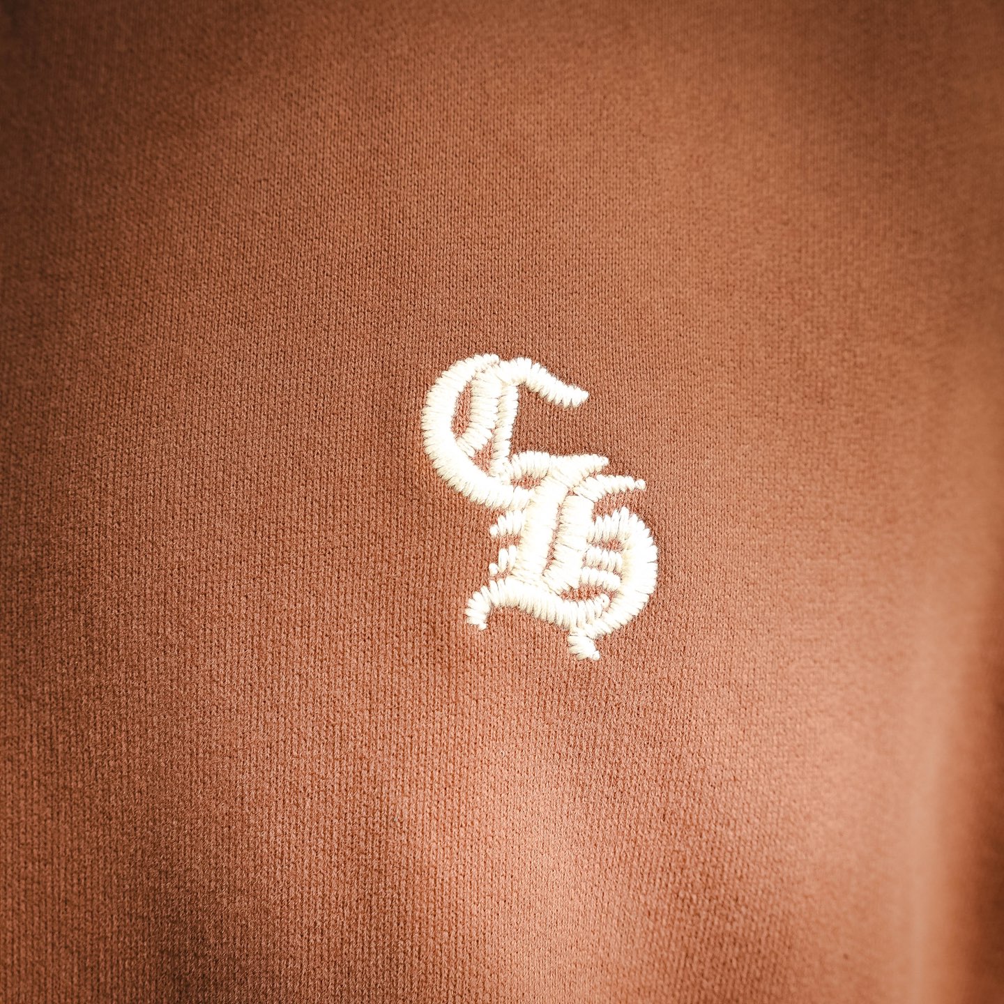 Chrome embroidered sweatshirt