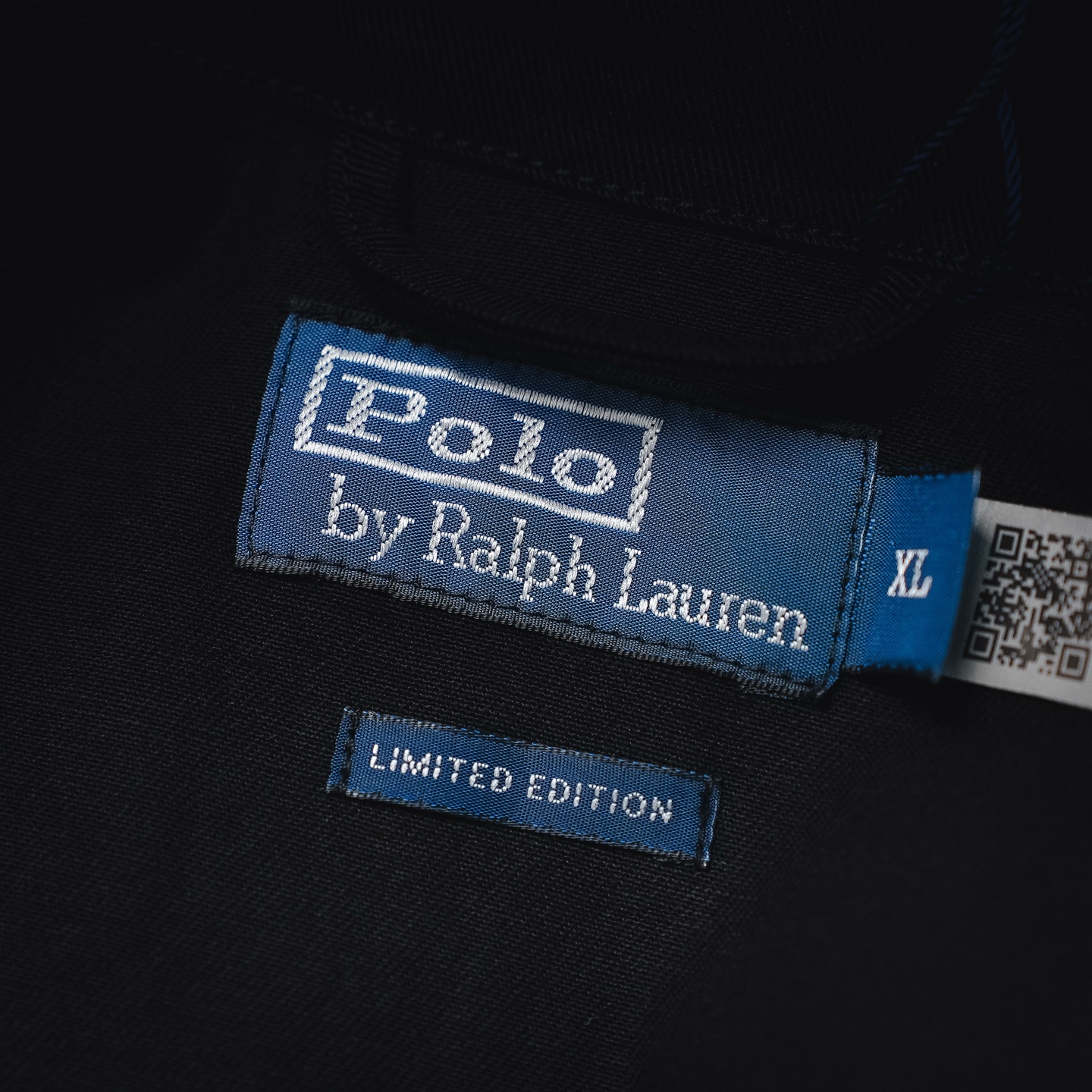 Ralph embroidered zip-up jacket