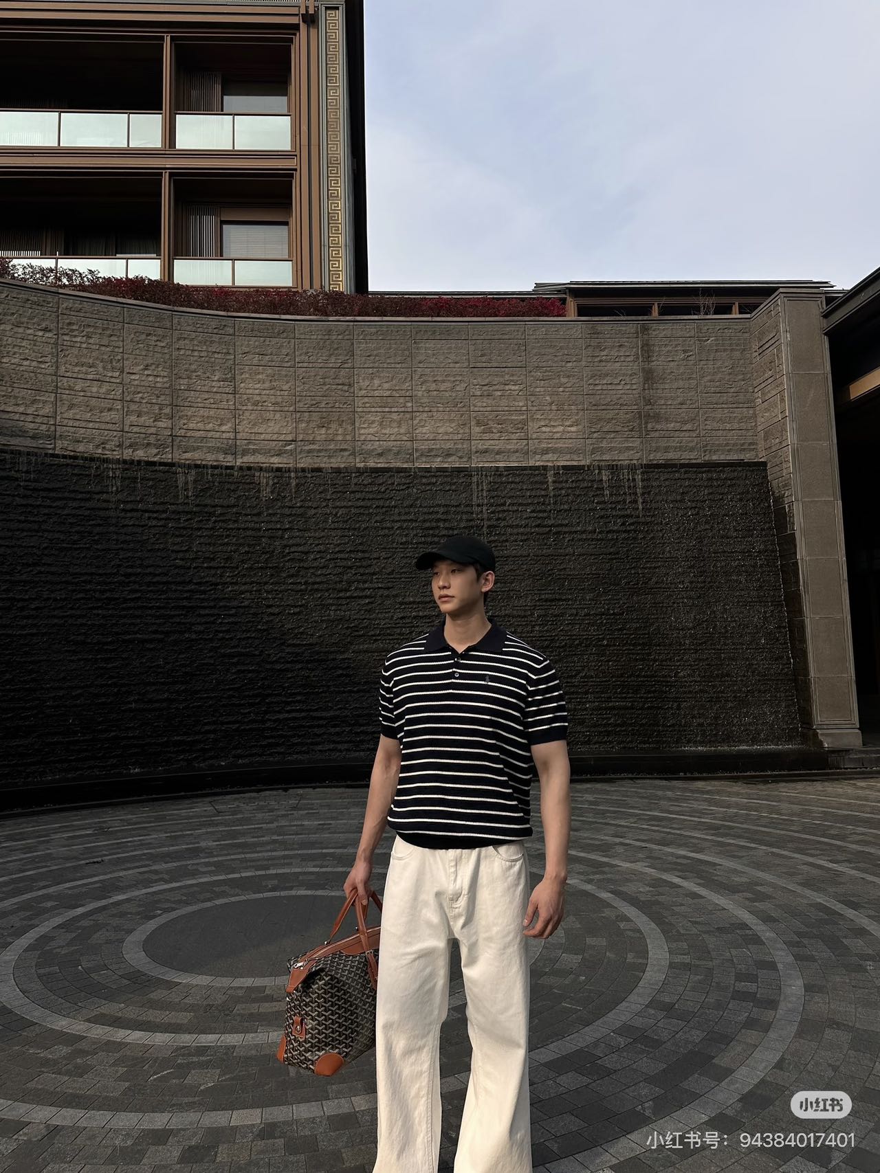 Ralph striped knit Polo