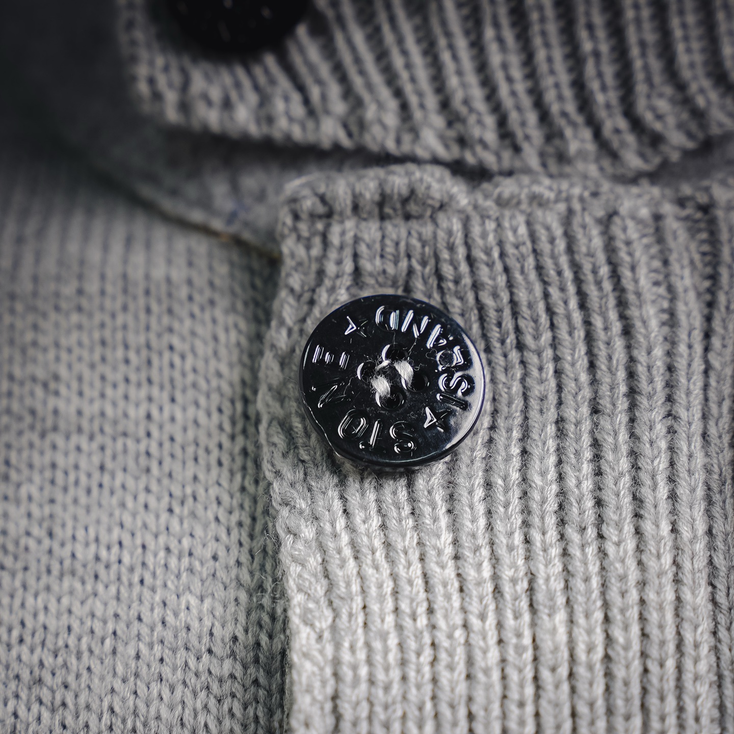 Stone cozy utility cardigan