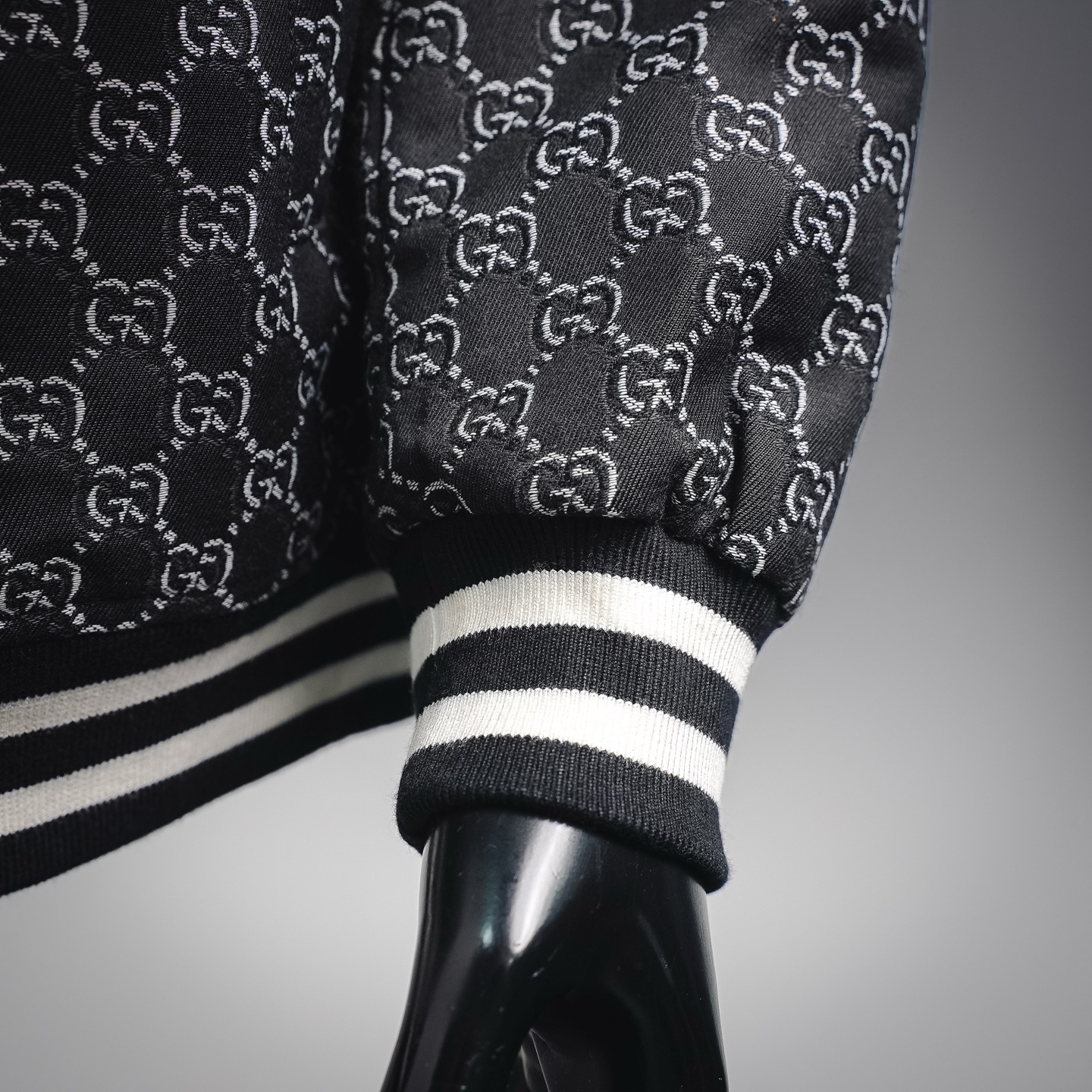 Guc all-over jacquard jacket