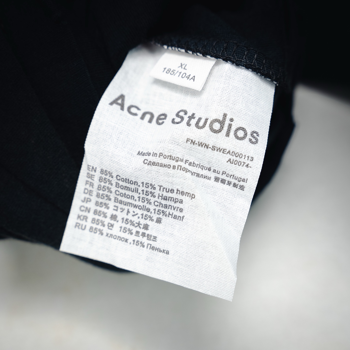 Acen washed sweatshirt