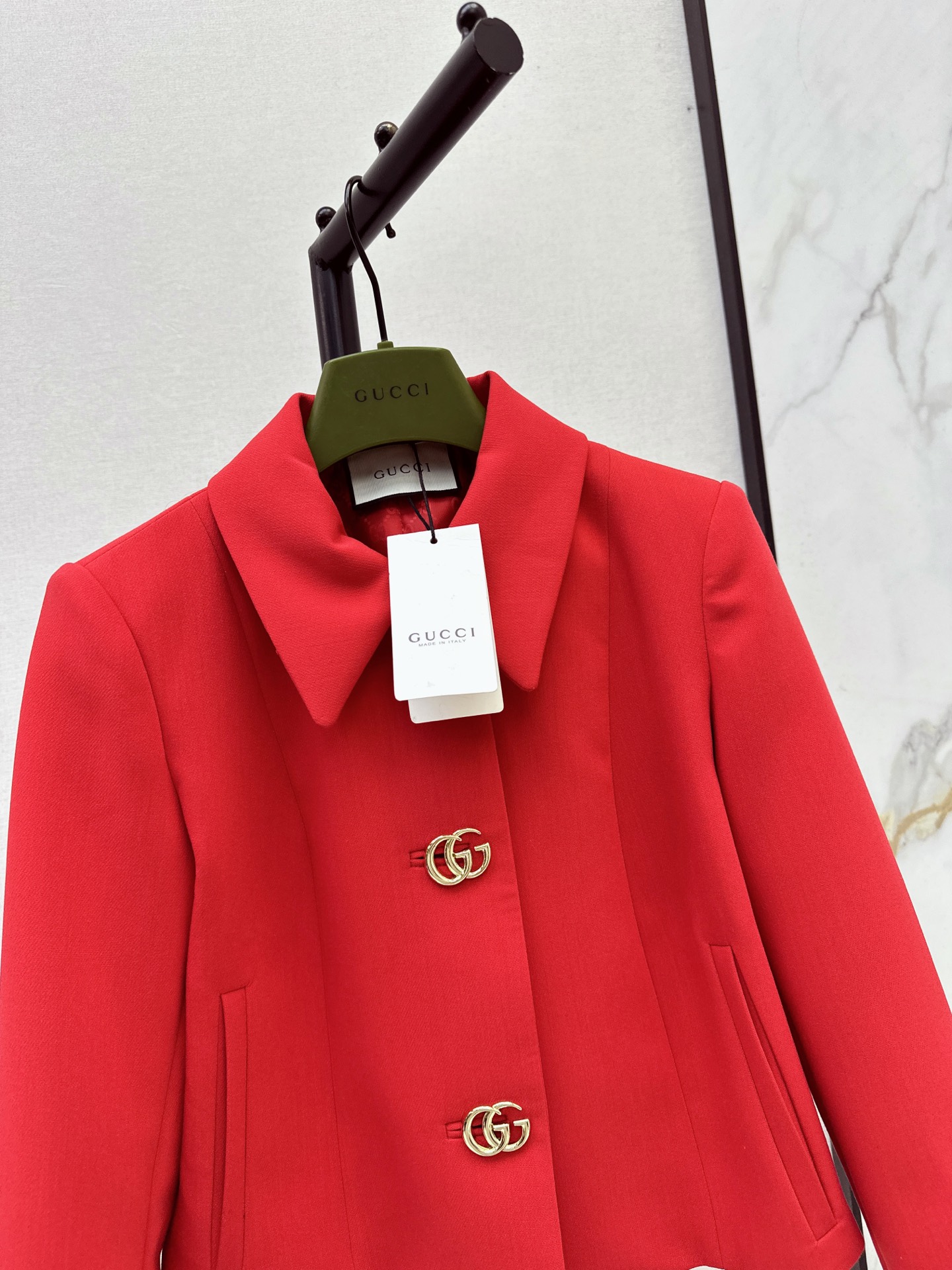 Guc 26fw cropped jacket