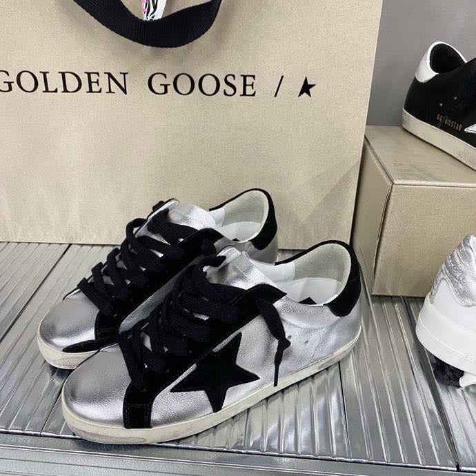 Golden shoes