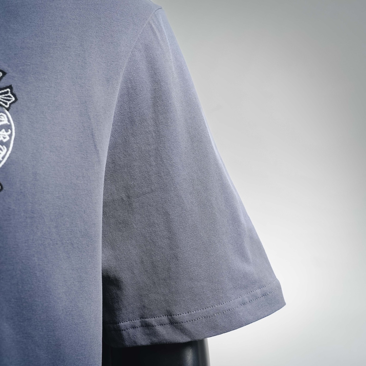 Chrome cross embroidered t-shirt