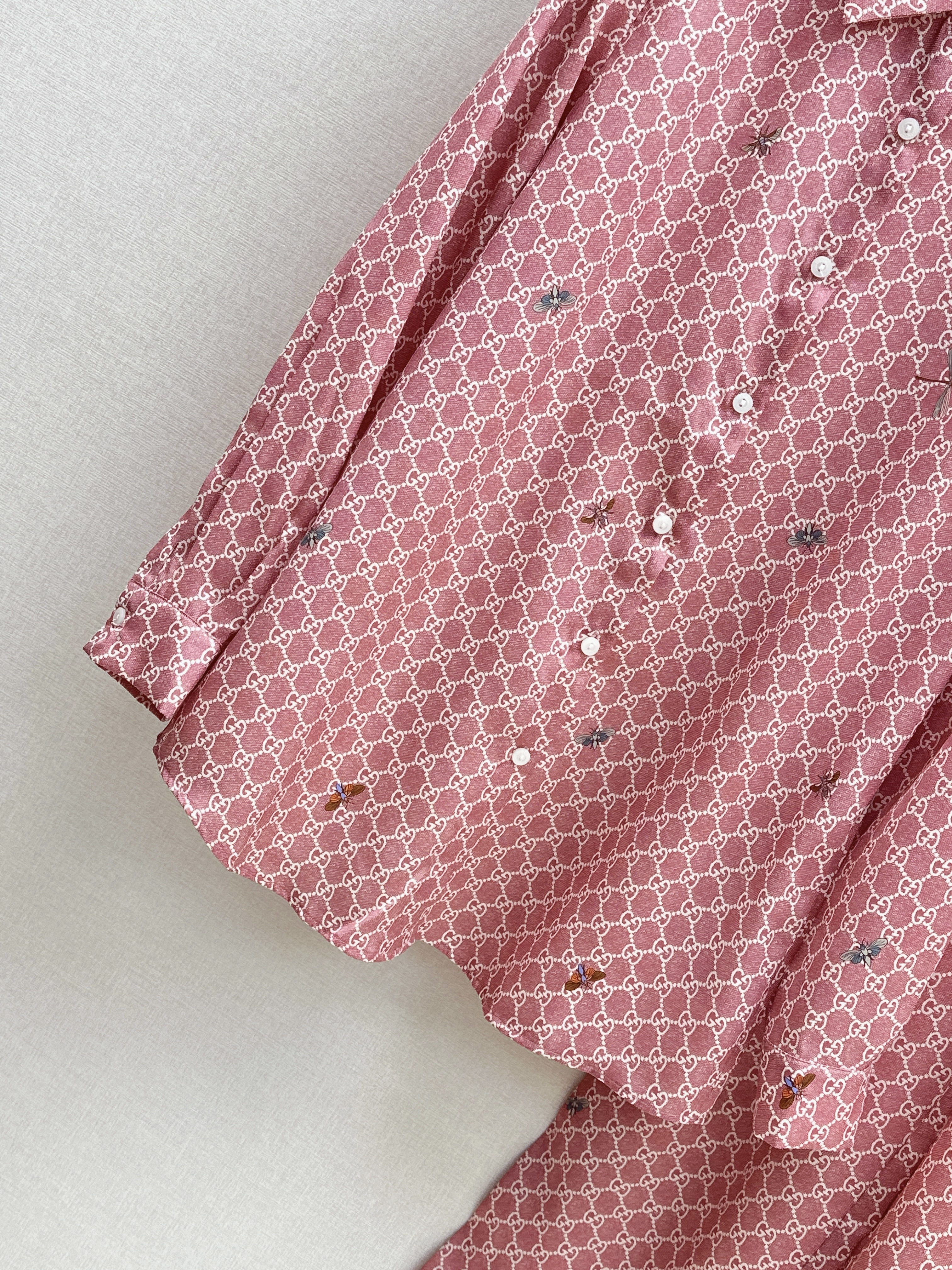 Guc 26ss print shirt pants set