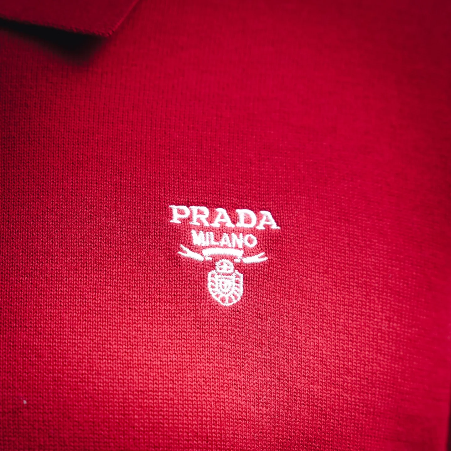 Pra embroidered knitted Polo