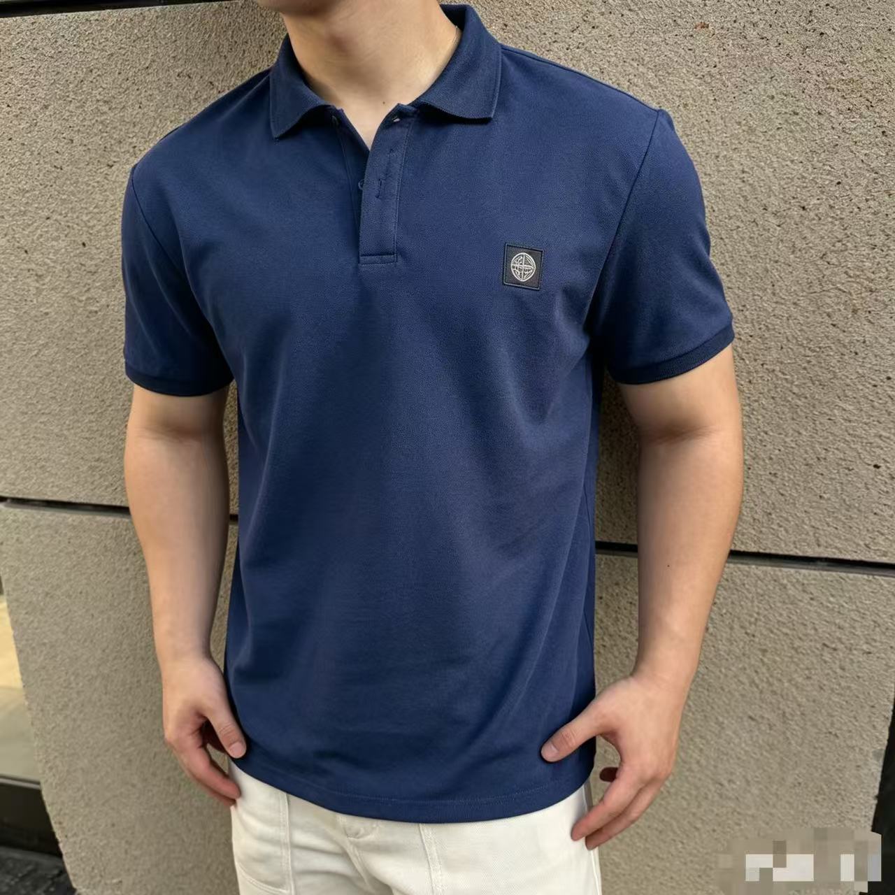 Stone embroidered Polo