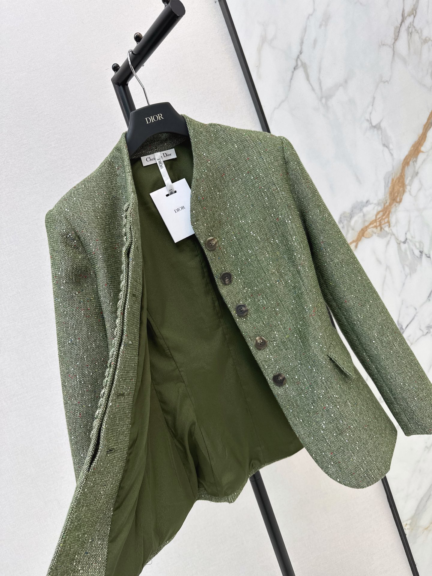 CD 26fw stand collar blazer