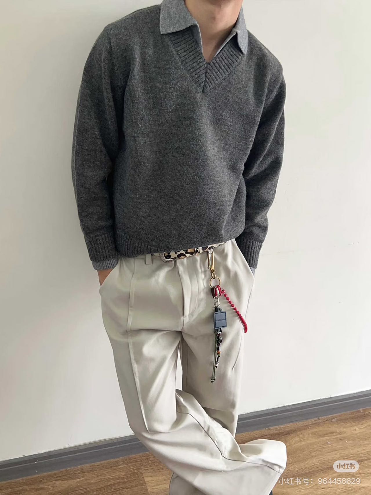 Bottega layered chunky knit sweater