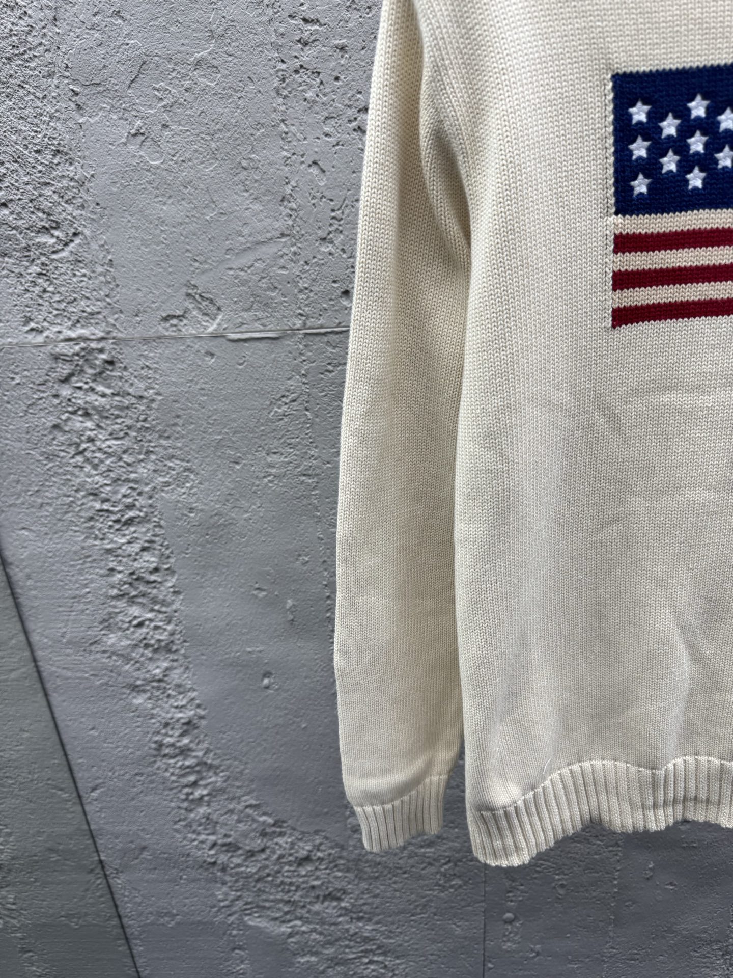 Ralph embroidered jacquard sweater