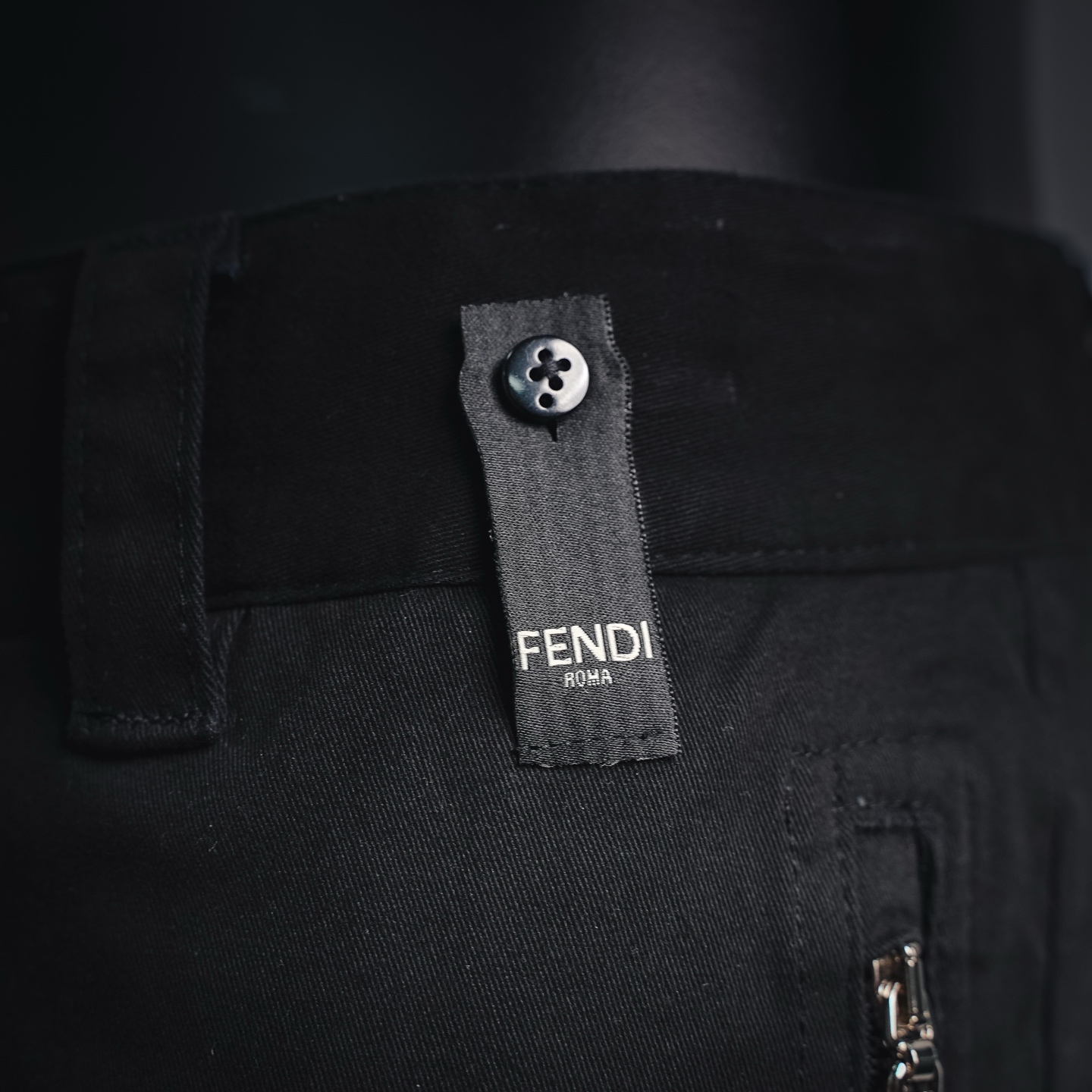 Fend jacquard pants