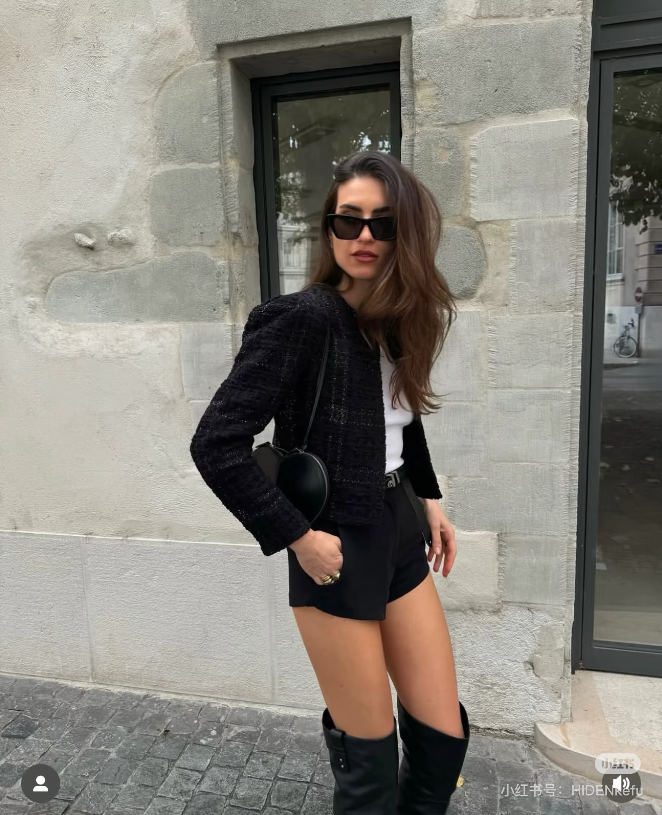 Ver 26fw check jackewt skirt sets