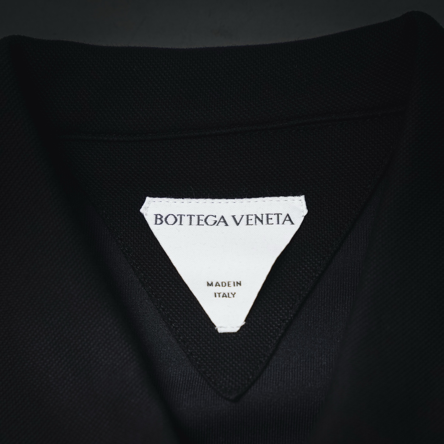 Bottega zip-up t-shirt