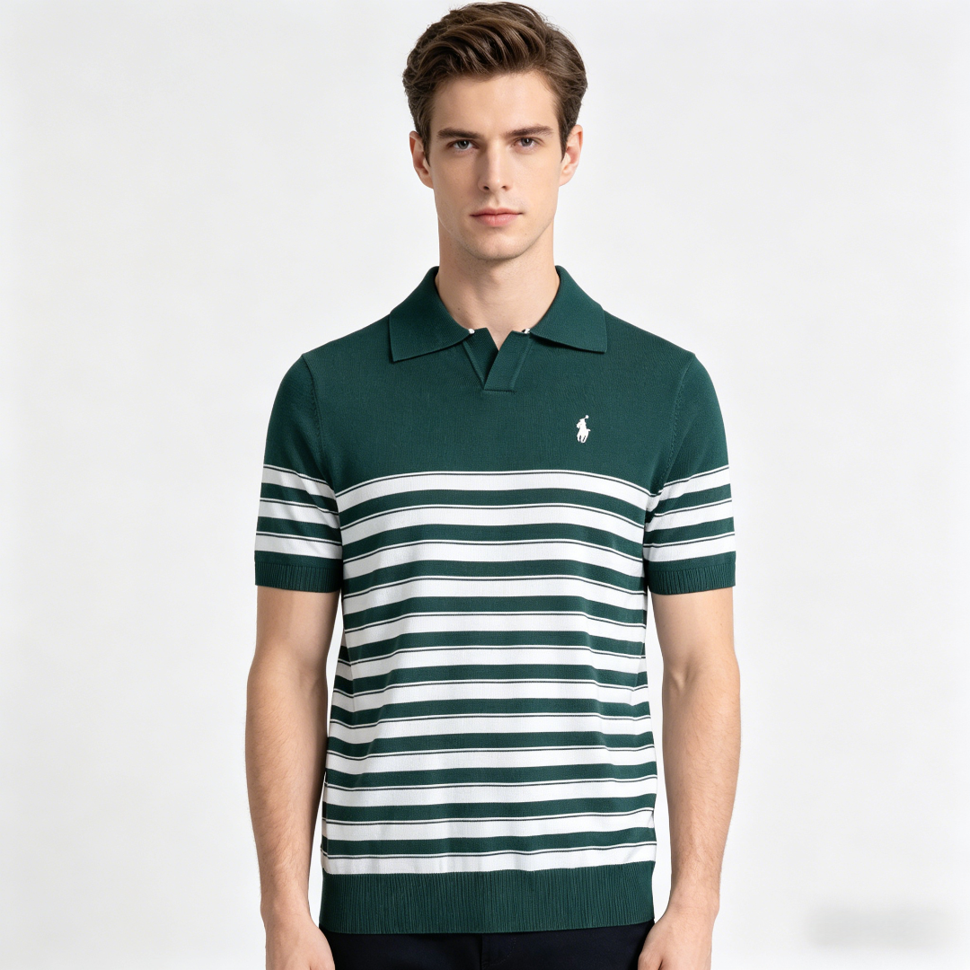 Ralph striped embroidered Polo
