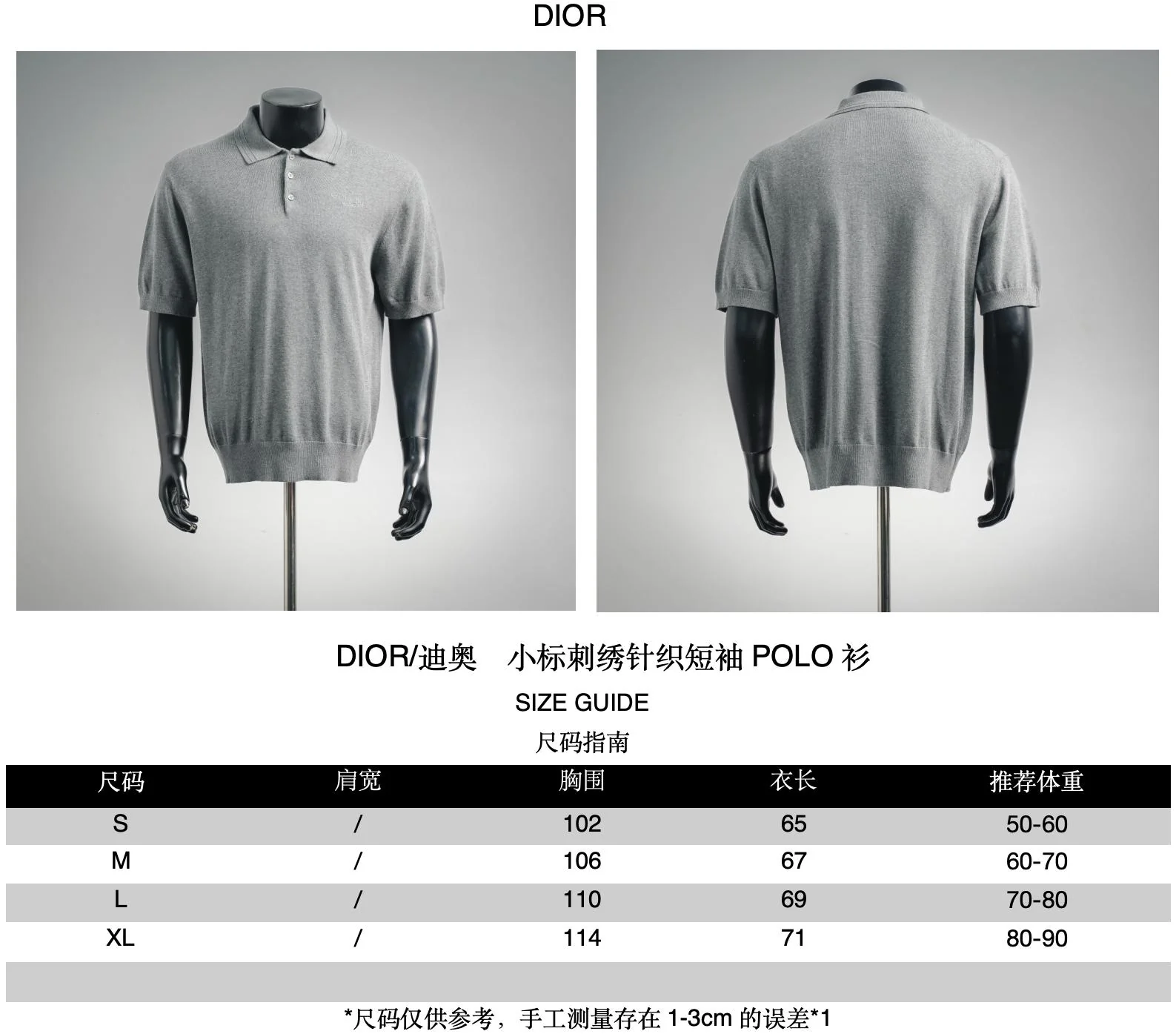 CD casual embroidered Polo
