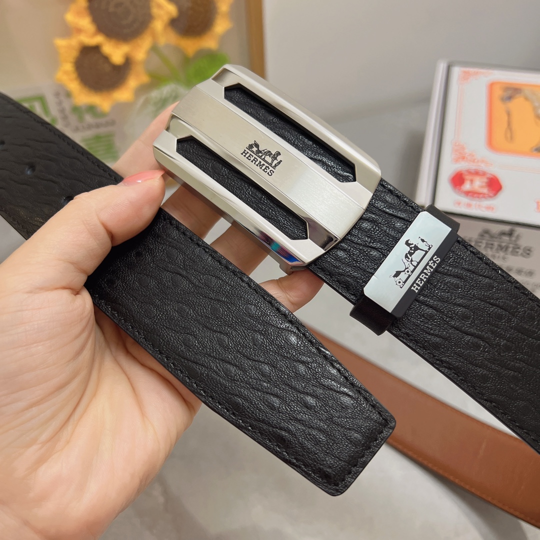 Herm cowhide belt