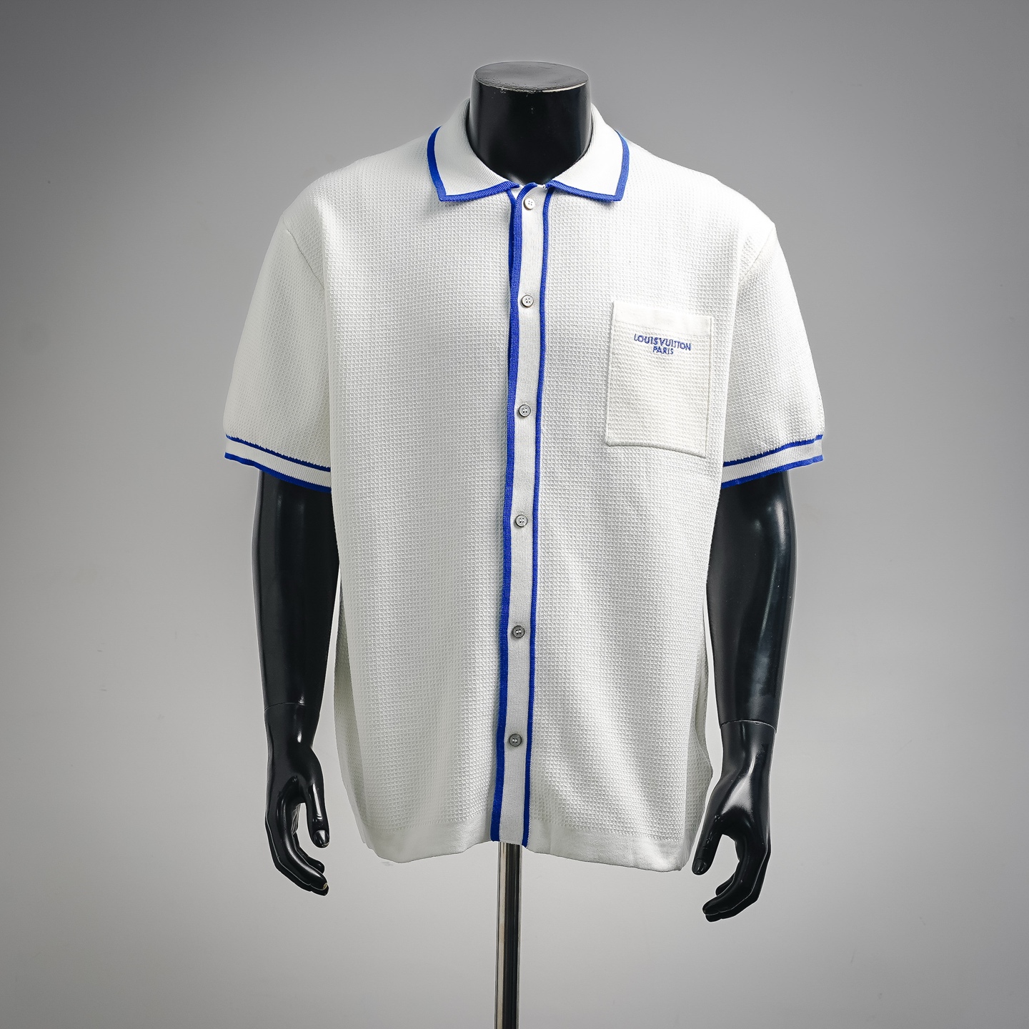 Louis pocket badge knit t-shirt