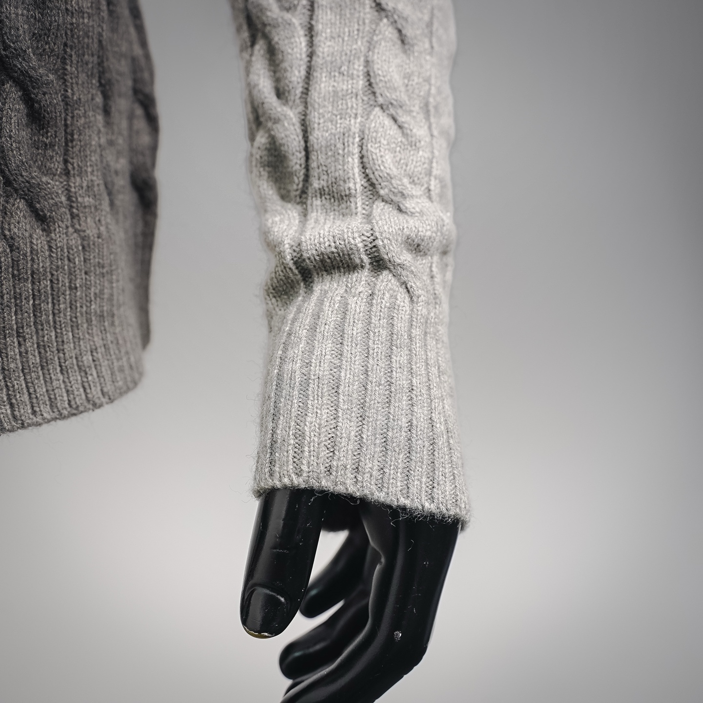 Ralph cable-knit half-zip sweater