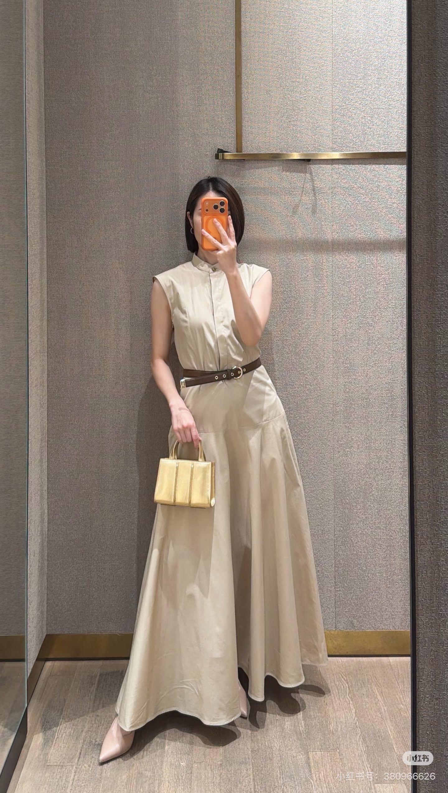 Max 26ss sleeveless dress
